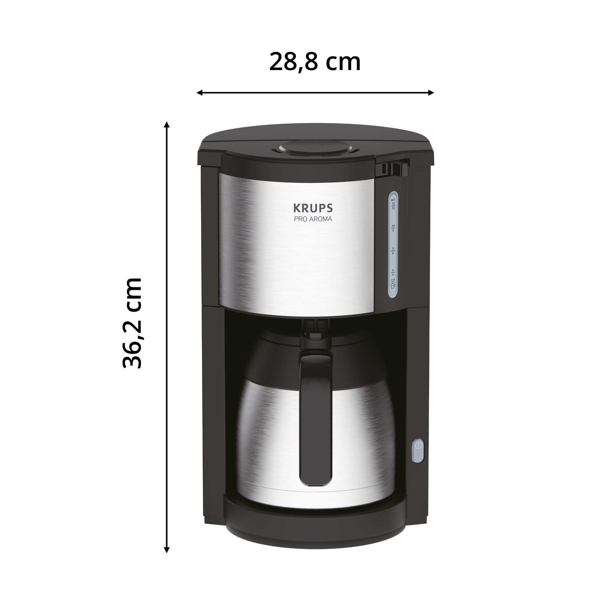 PRO AROMA ISOTHERME NOIR INOX