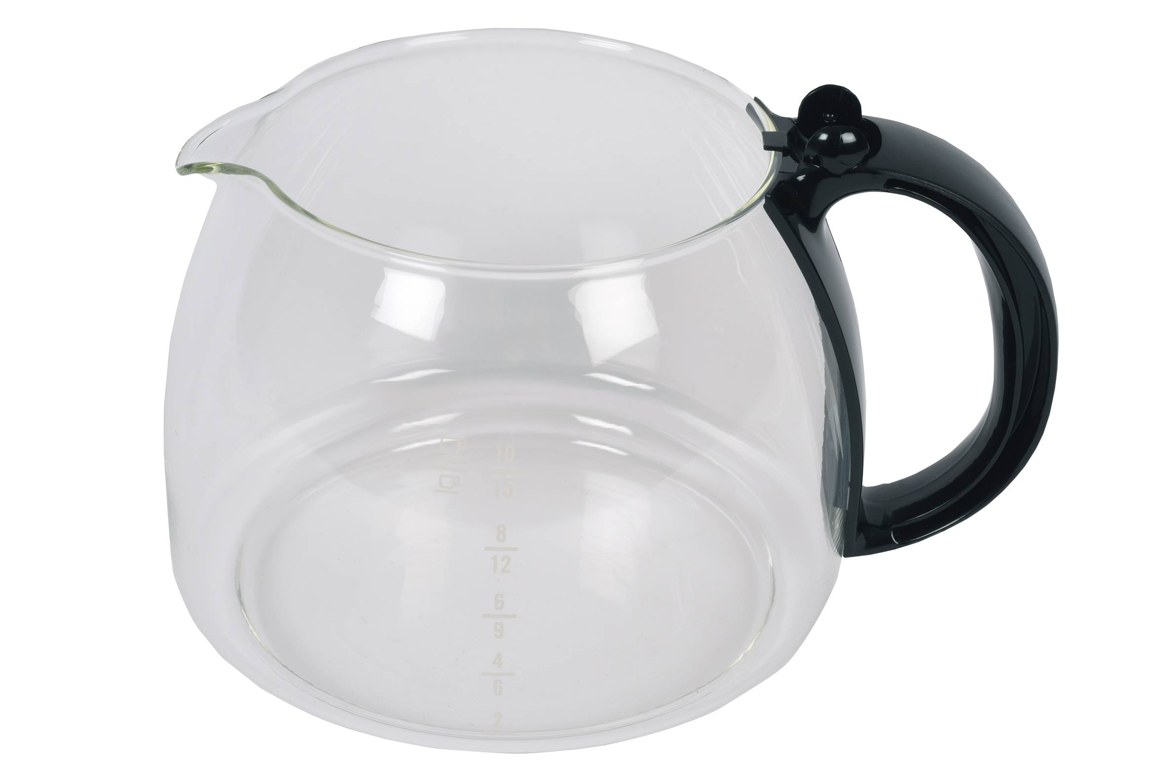 Verseuse noire sans couvercle