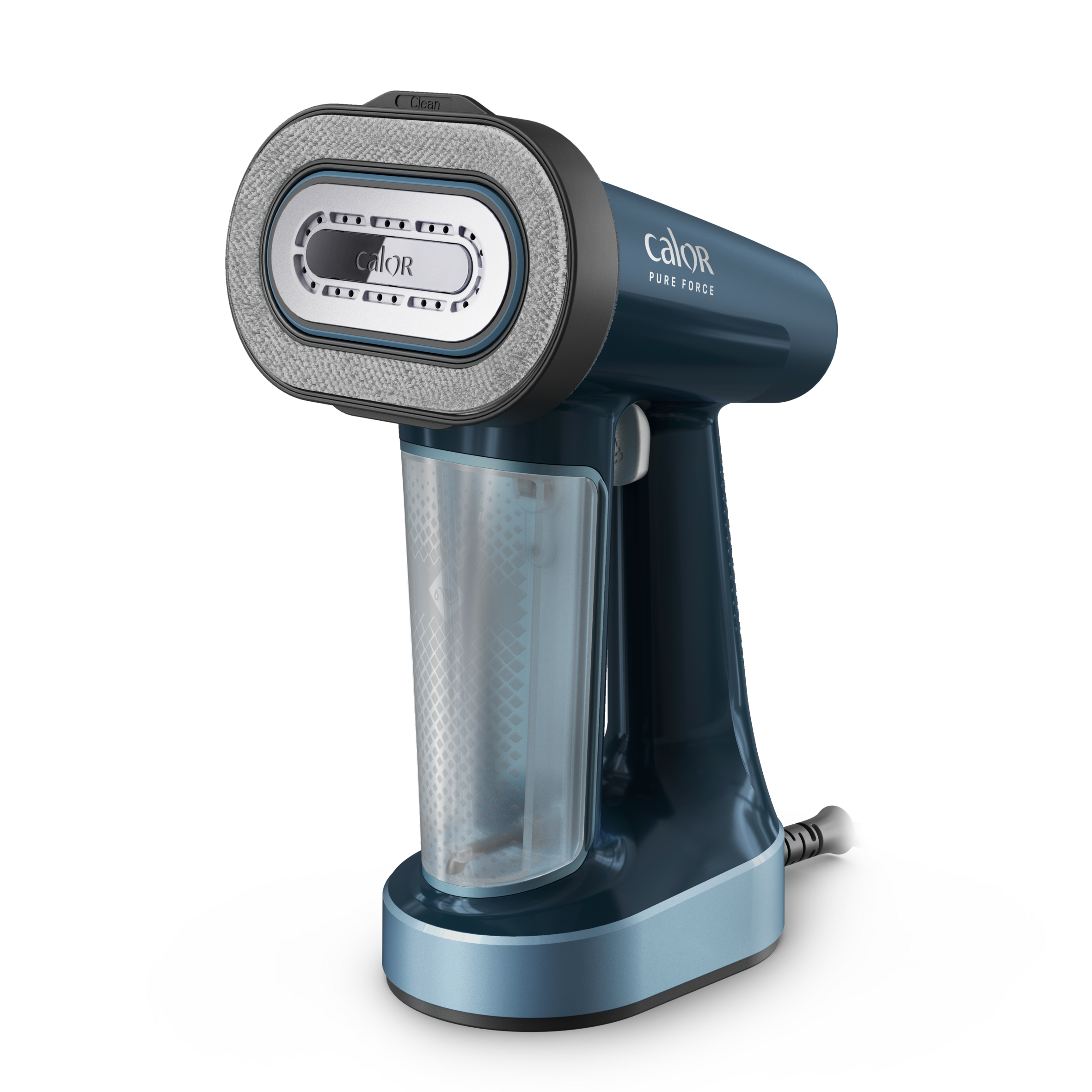 Pure Force 3en1, Défroisseur à main et fer à repasser, Nettoie