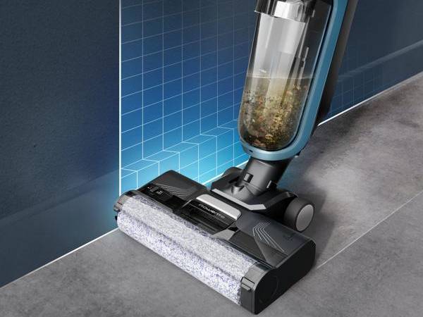 X-Clean 2, Aspirateur laveur sans fil, Nettoyage 2-en-1 pour un