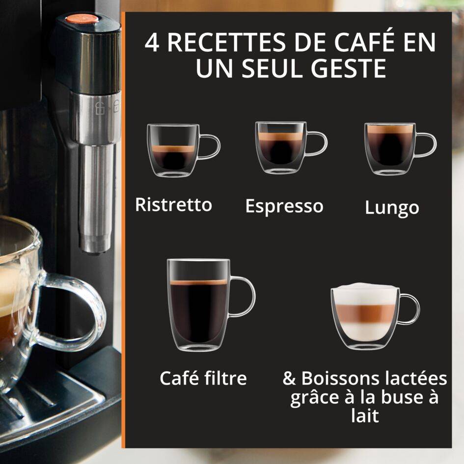 Harmony, Machine espresso entièrement automatique, 4 boissons