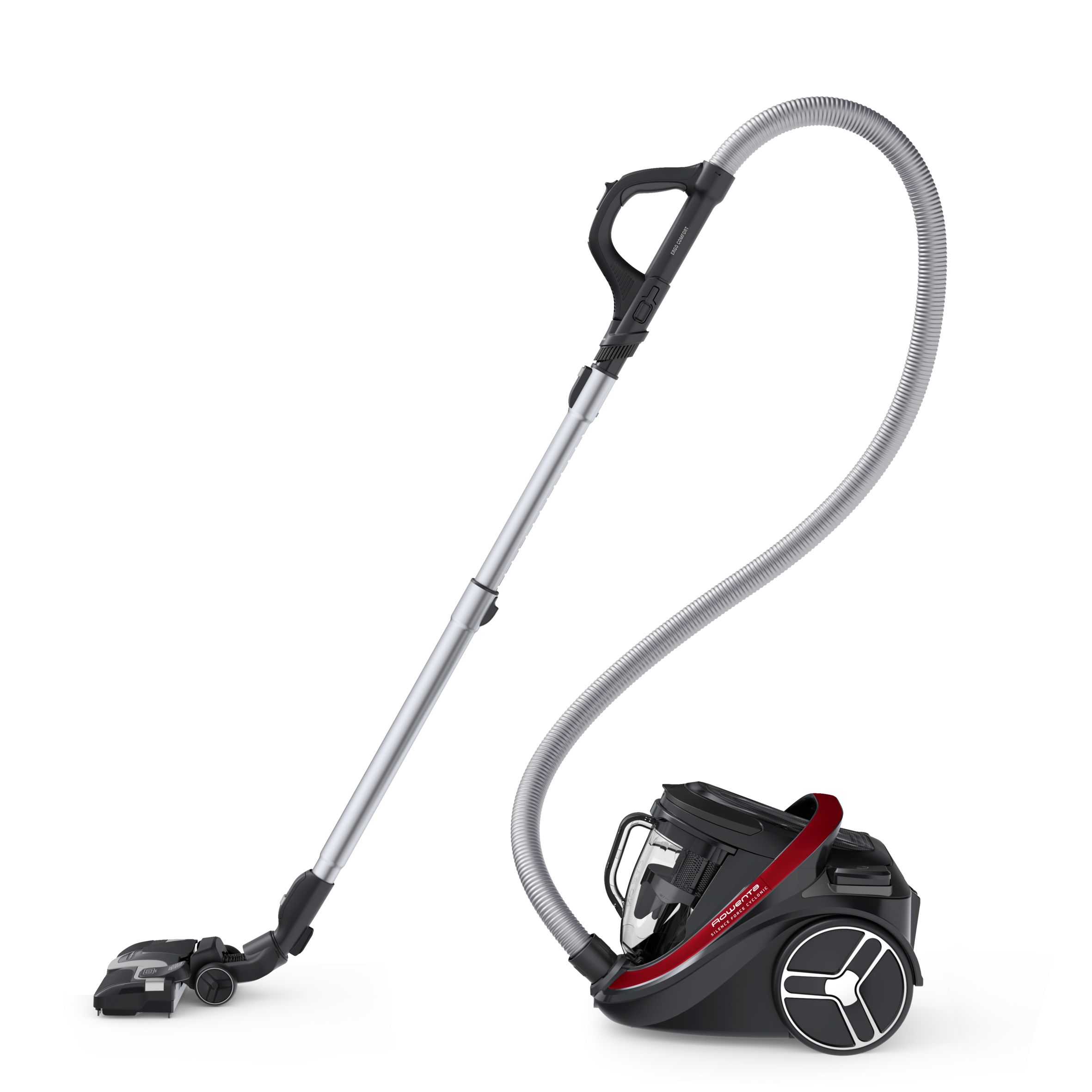 Silence Force Cyclonic Effitech, Aspirateur sans sac, 500W, 59 dB(A), Fabriqué en France