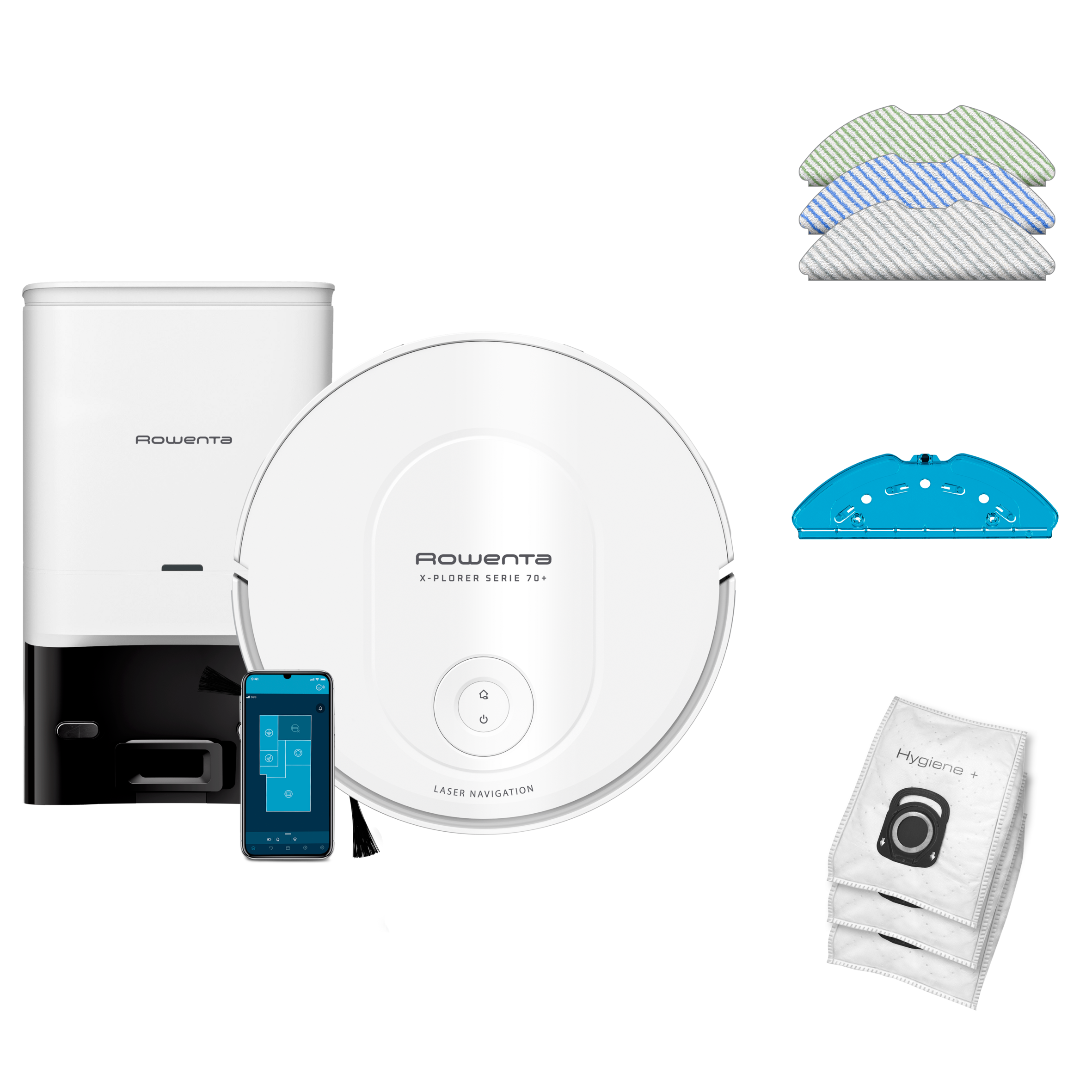 X-PLORER Serie 70+, Aspirateur robot, Modèle Animal