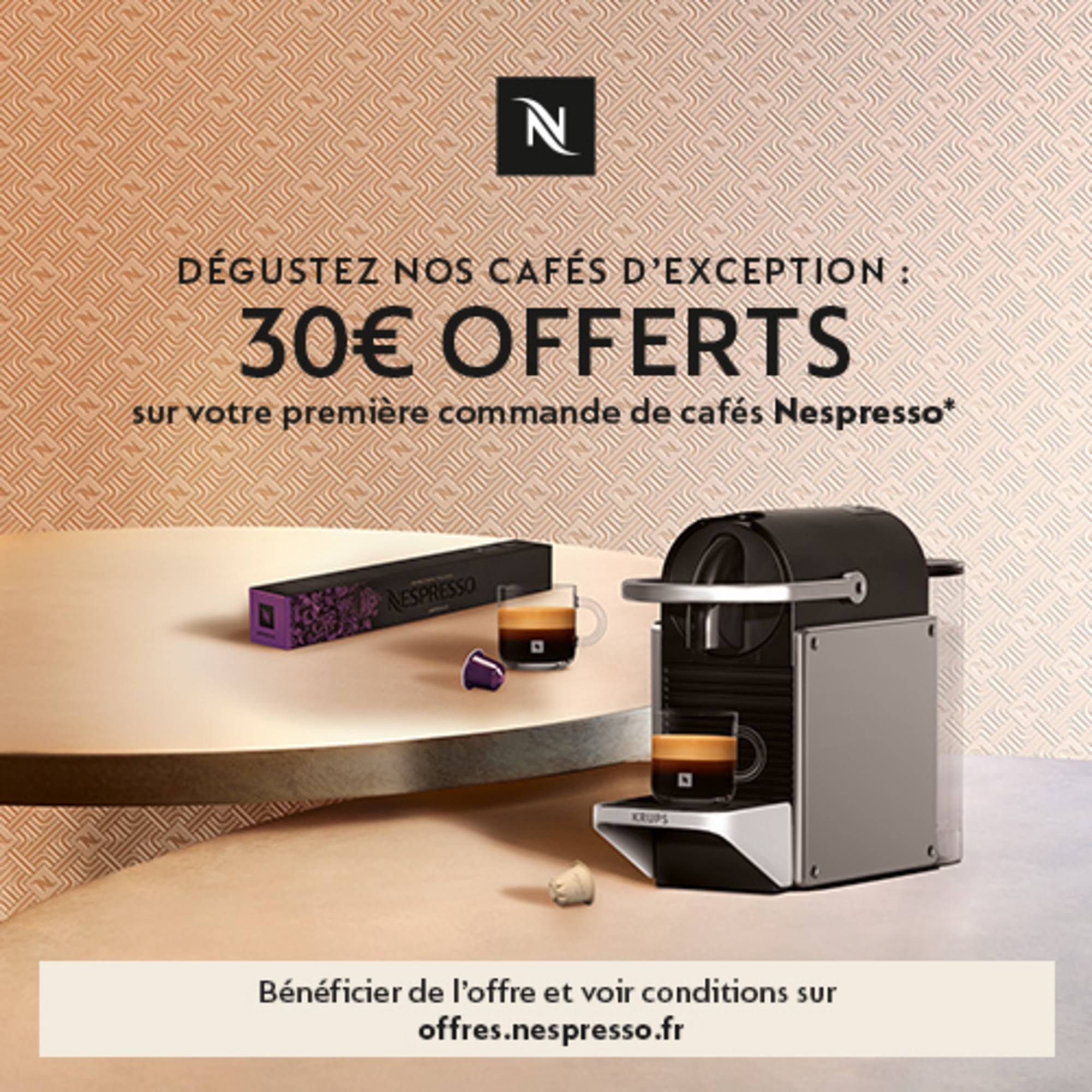 Nespresso Pixie Redesign by Krups, Titane