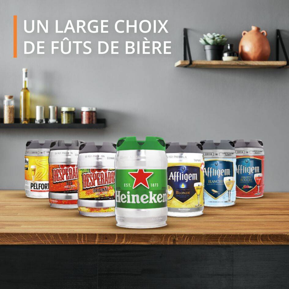 Beertender Compact Ultimate, Machine à bière pression, Mousse et température parfaites