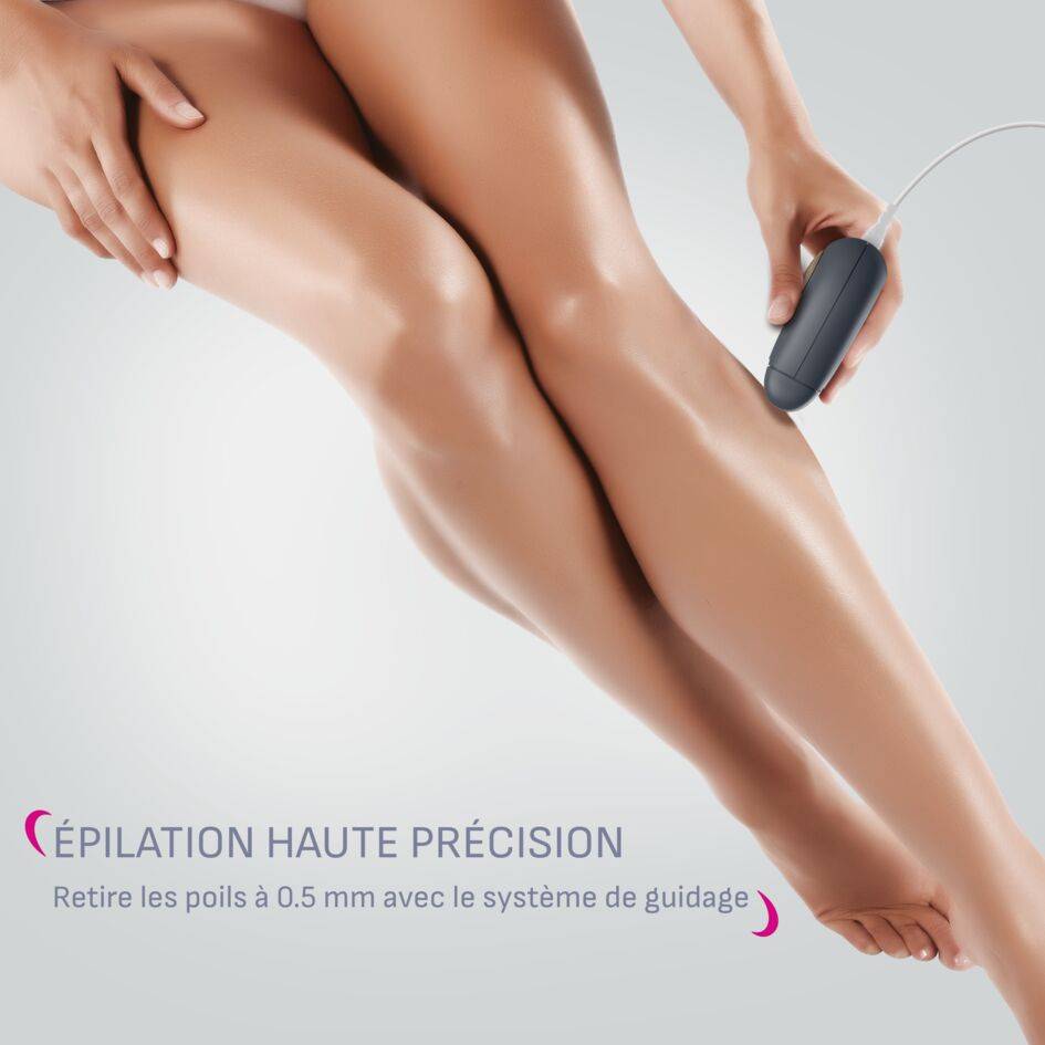 Easy Touch, Épilateur, Épilation haute précision, Système de massage, 24 pinces