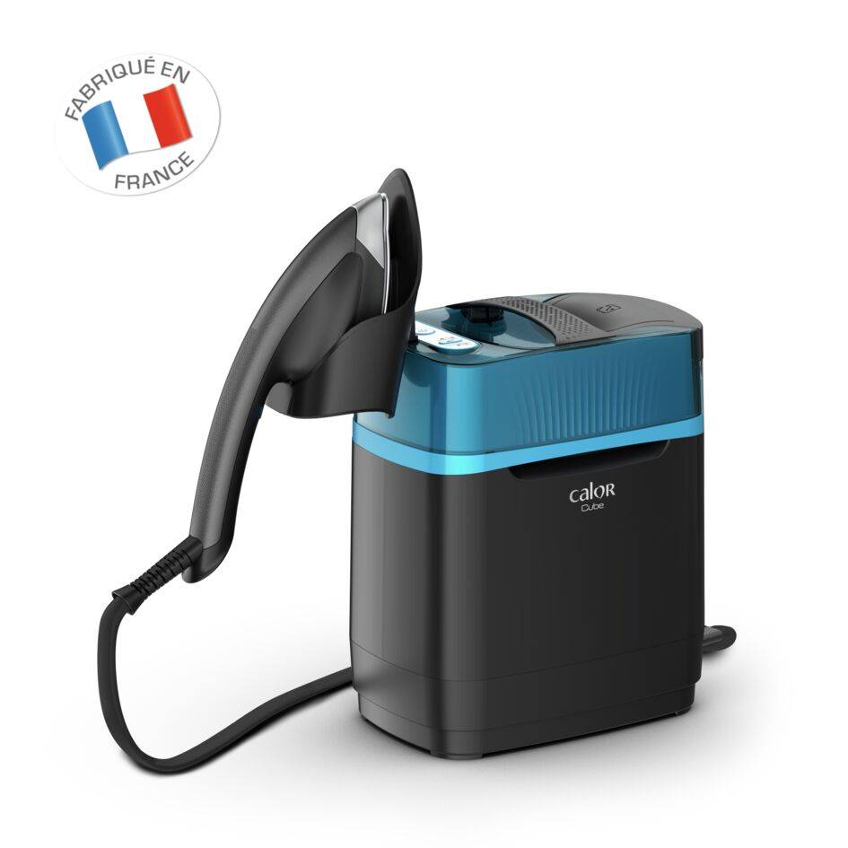 Cube, 5,8 bars, noir et bleu - RECONDITIONNÉ