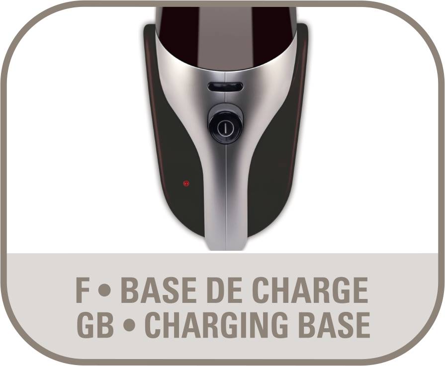 Extenso Aspirateur à main, Système cyclonique, 7,2 V, Autonomie 16 minutes, Capacité bac à poussière 0,375 ml