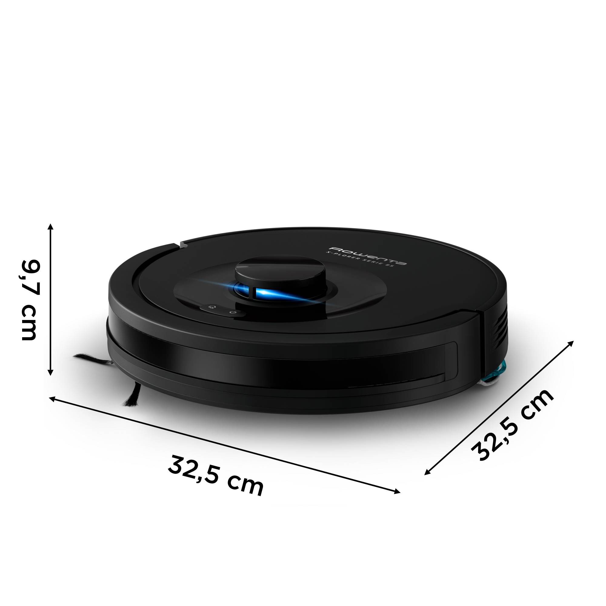 X-PLORER Serie&nbsp;85, Aspirateur robot laveur, 6&nbsp;000&nbsp;Pa, Détection laser à 360°