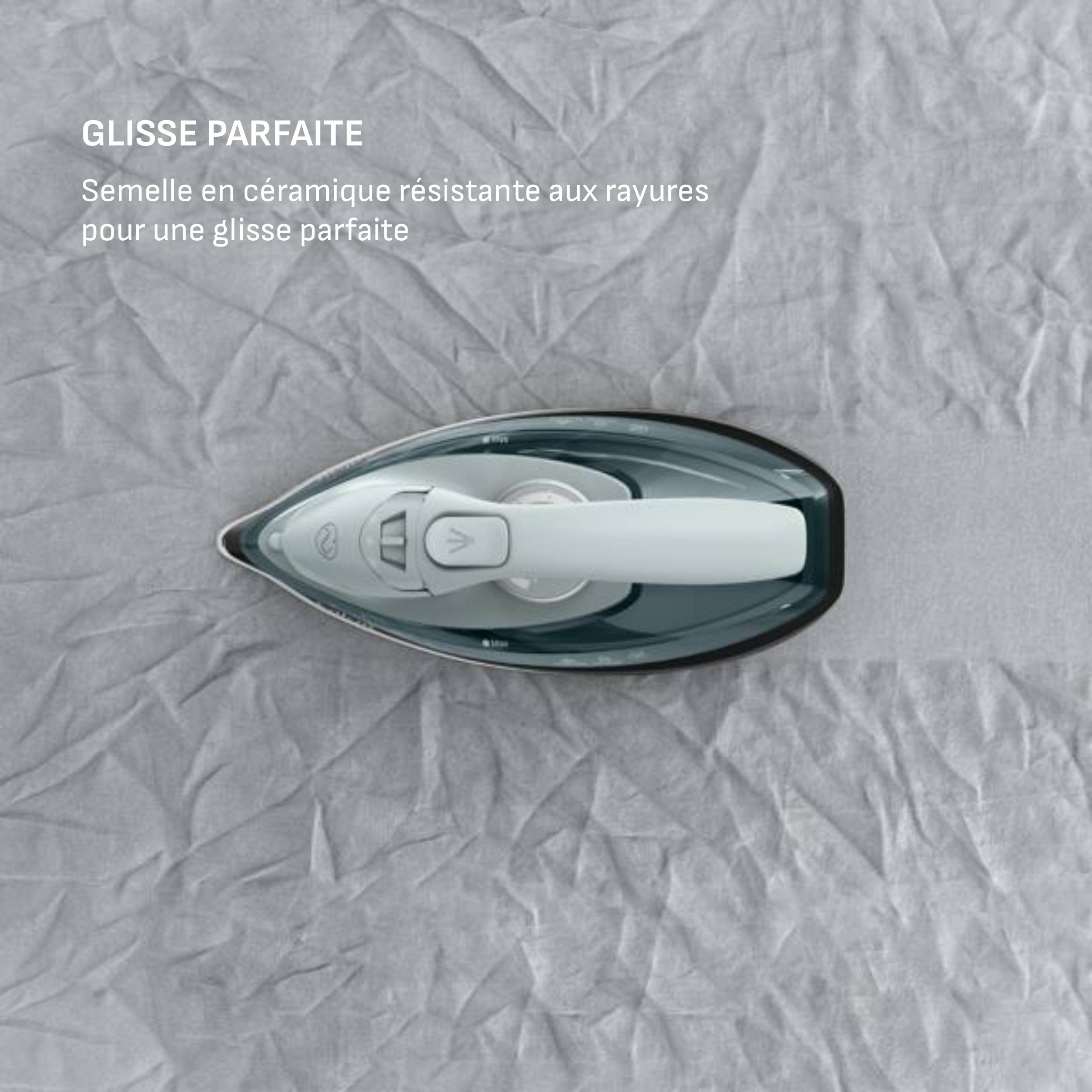 Freemove Power, Fer à Repasser Vapeur sans Fil, 40 g/min, Léger et Efficace, Calor