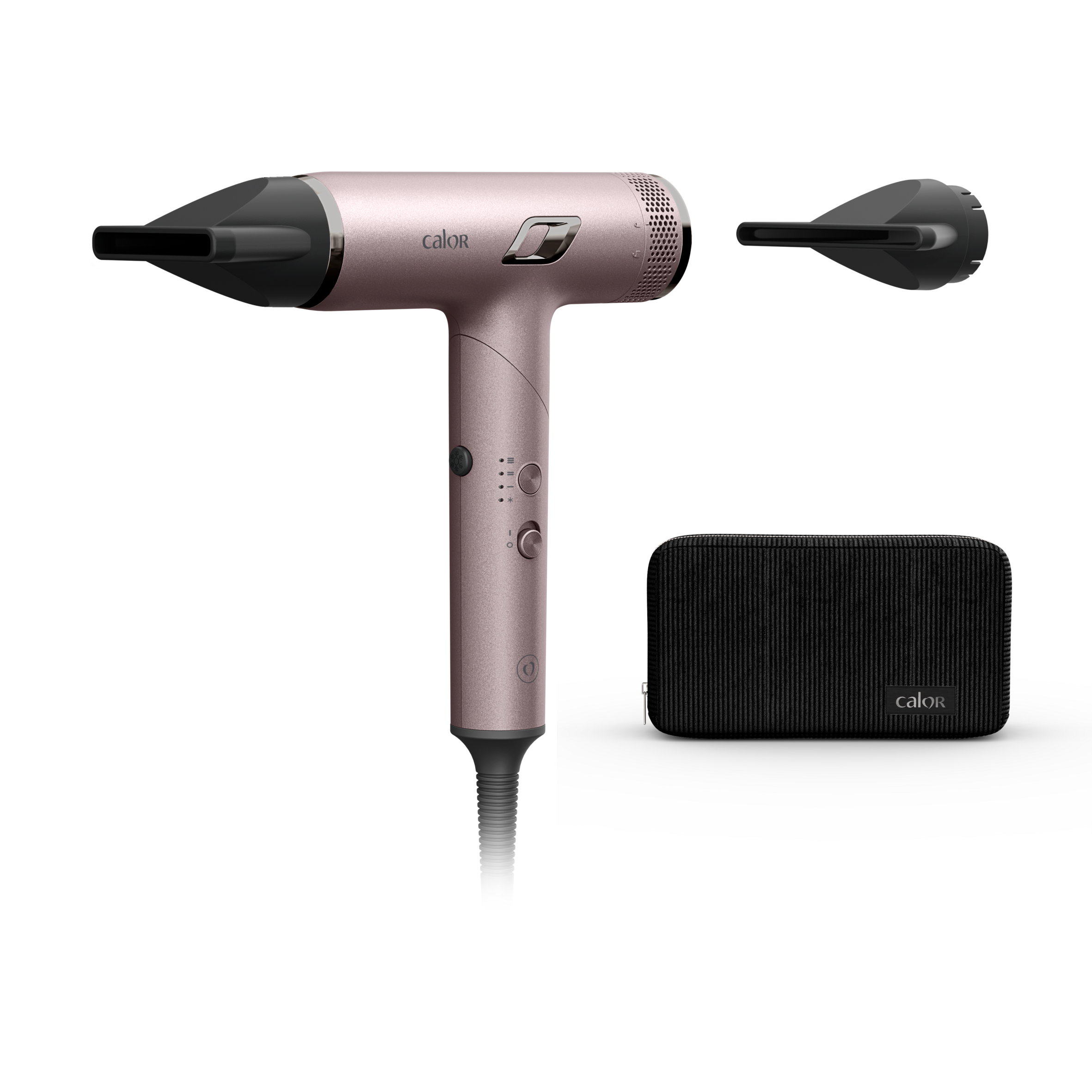 Nano Fold, Sèche-cheveux pliable, Compact, Léger, Ultra puissant