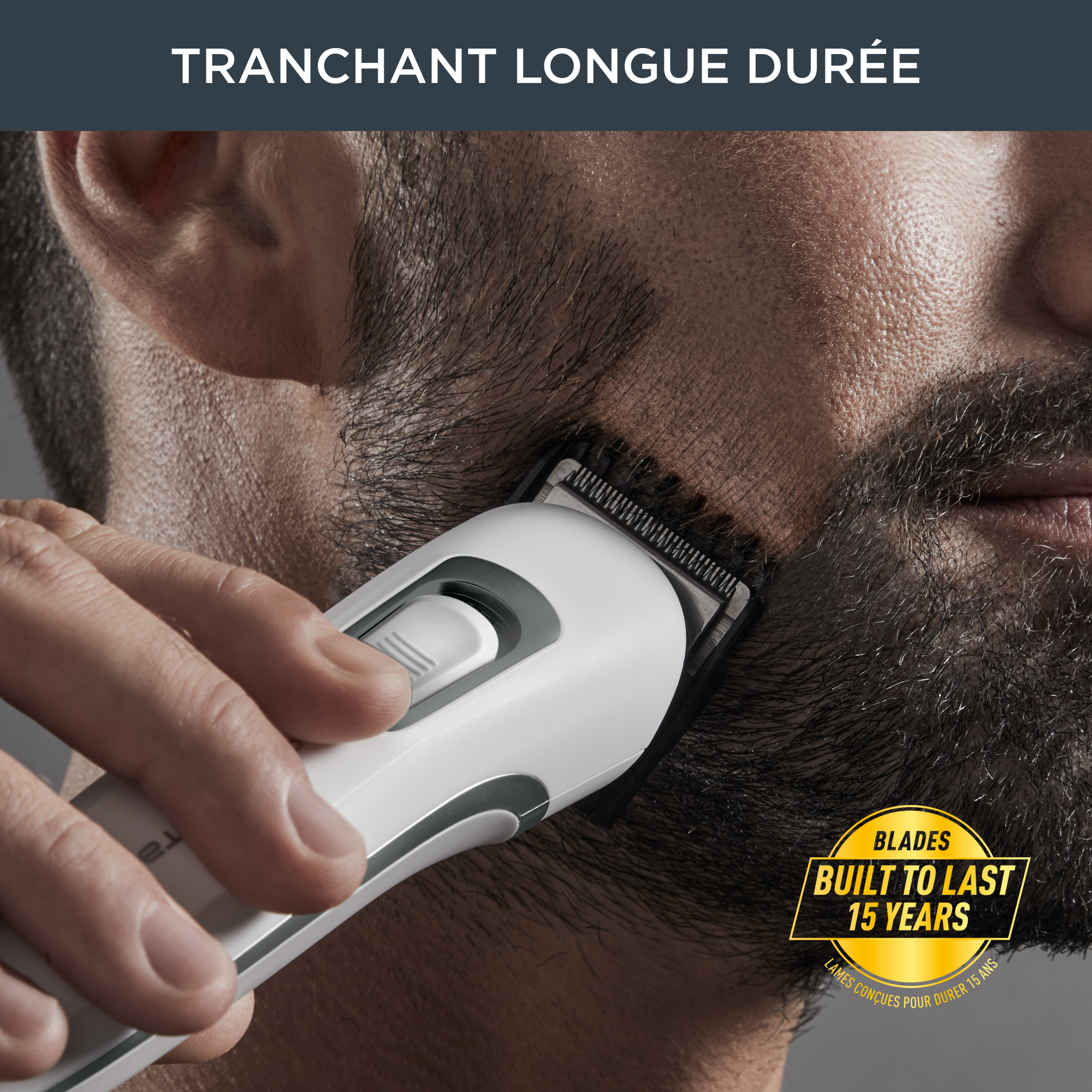 Multistyle Collection "Pure", Tondeuse barbe, Coupe parfaite