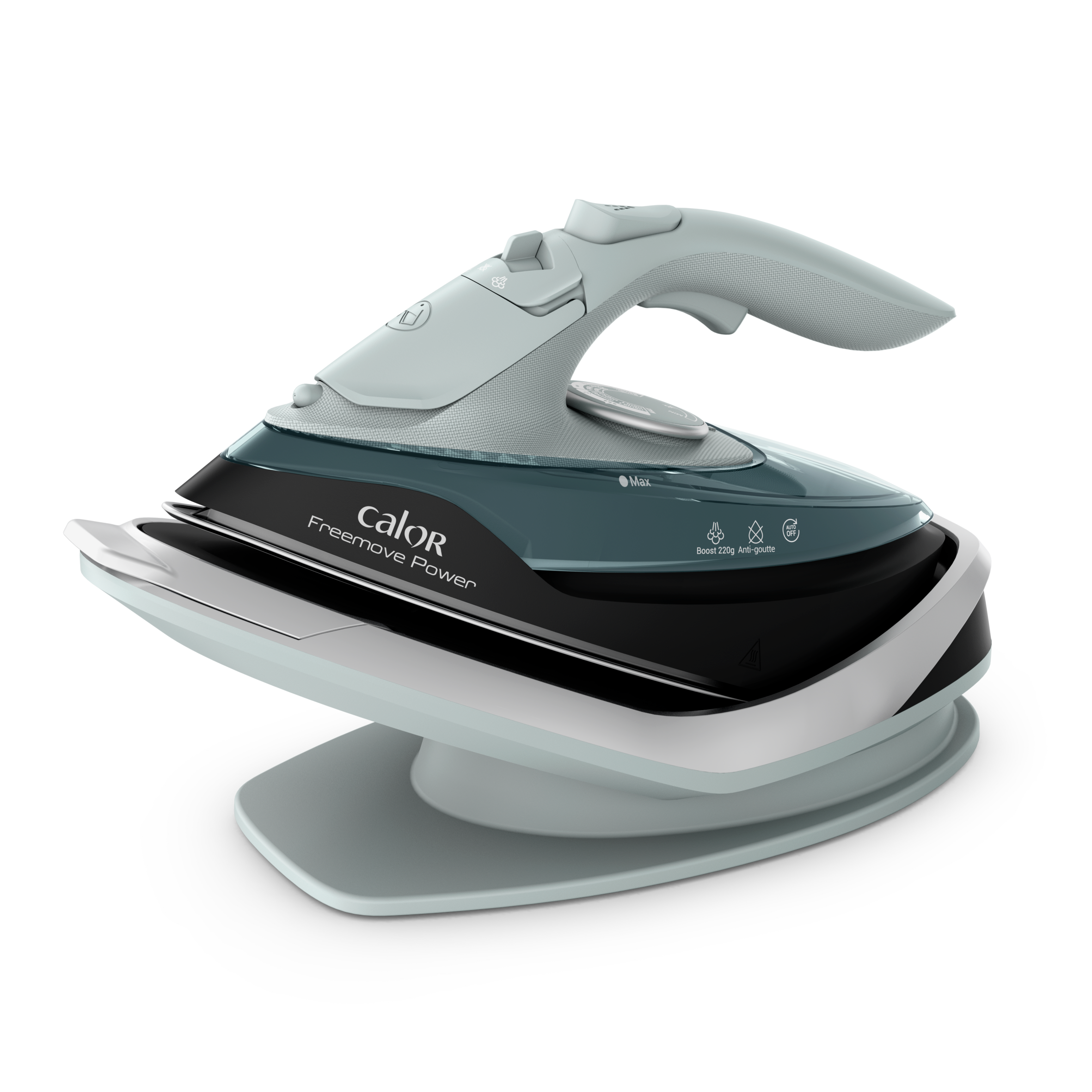 Freemove Power, Fer à Repasser Vapeur sans Fil, 40 g/min, Léger et Efficace,  Calor