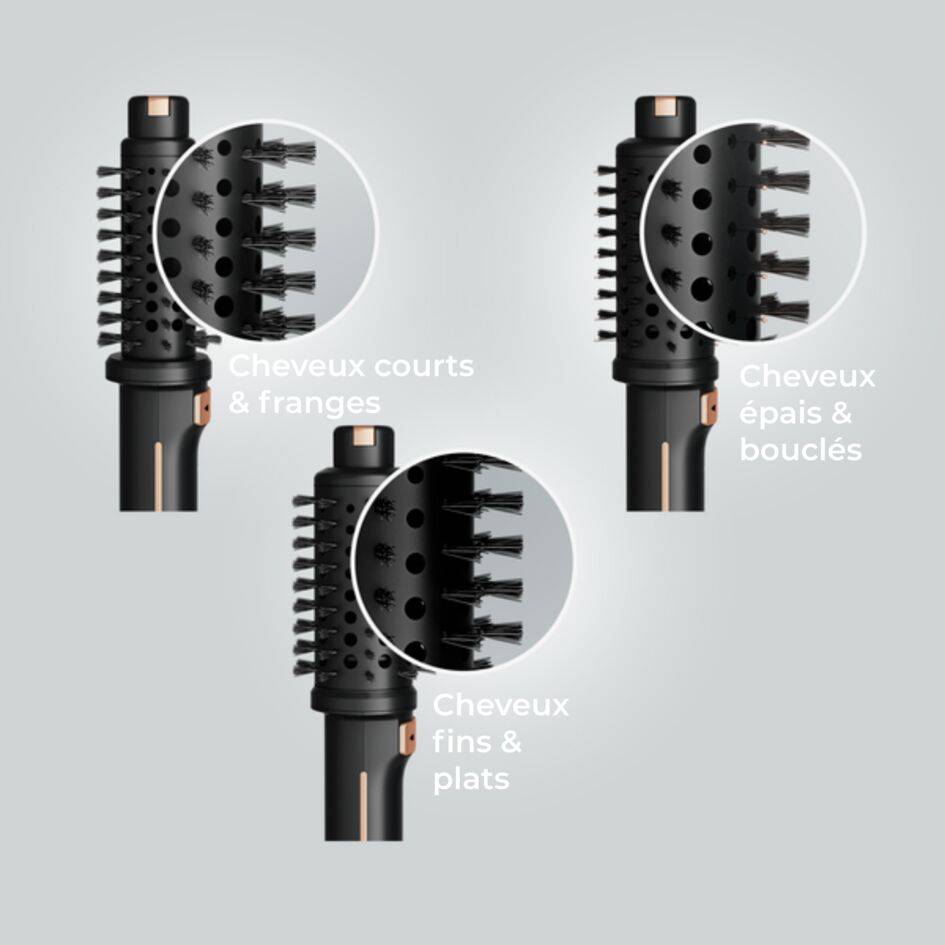 Virtuose, Brosse Soufflante Rotative, Coiffage et Séchage Simultanés, Calor