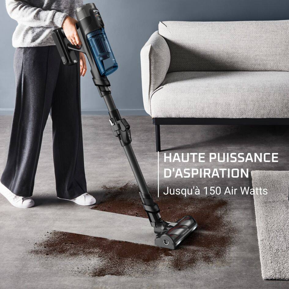 X-Force Flex 12.60 Neo, Aspirateur balai laveur sans fil, 150 AW, 60 min, Allergie, Aqua