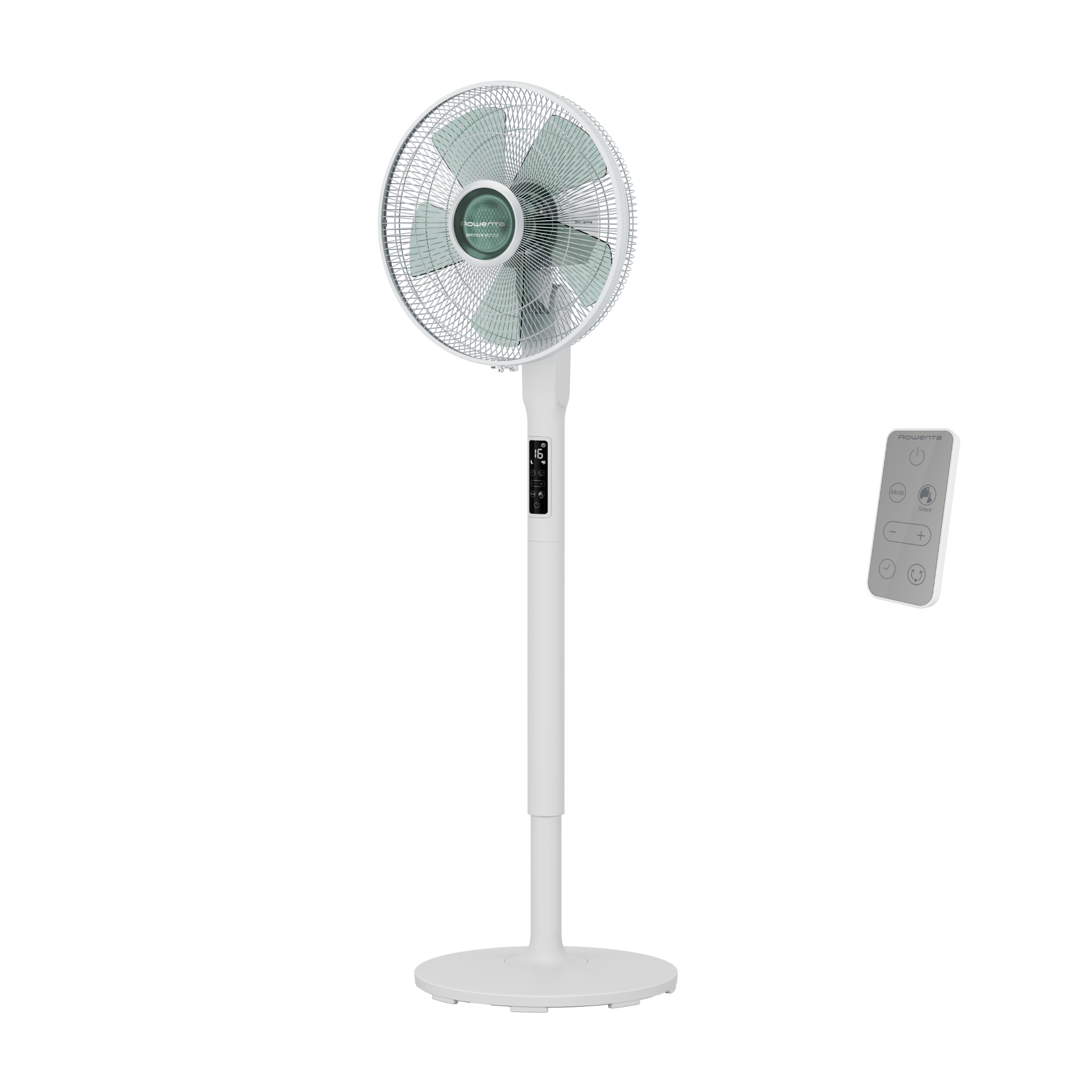 Ventilateur Sur Pied Rechargeable USB - 3600 MAh, Oscillant 360°, Télécommande, Silencieux - Pour Bureau, Chambre, Camping