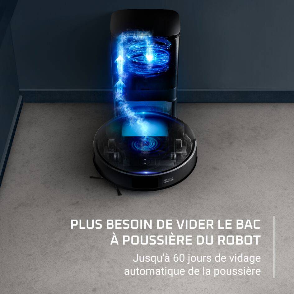 X-PLORER Serie 135+, Aspirateur robot laveur, Navigation laser, 6000 Pa