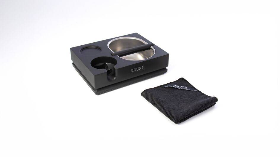 KRUPS STATION DE TASSAGE AVEC BAC À MARC DE CAFÉ XS5318E0