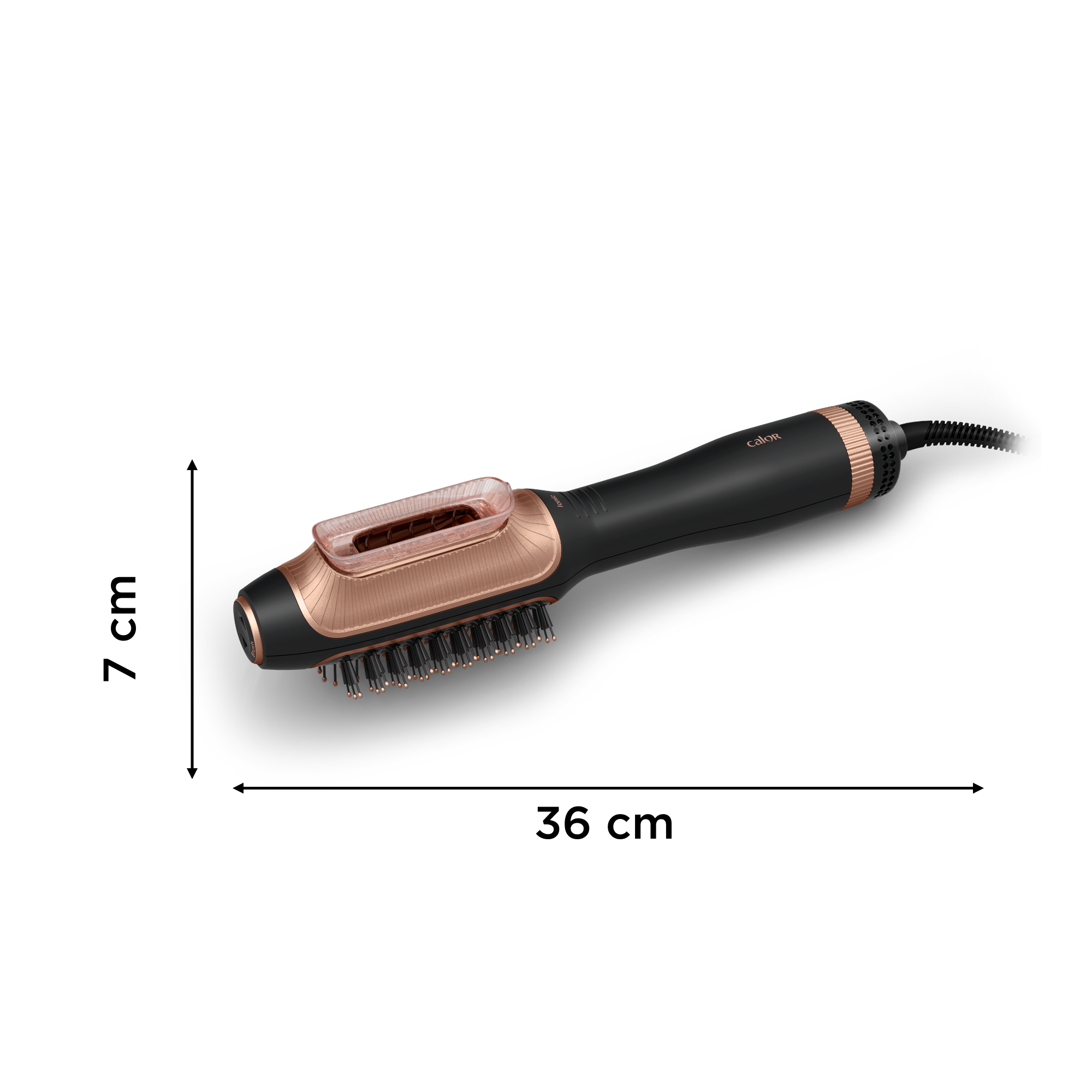 Reverso, Sèche-cheveux et Brosse Soufflante 2 en 1, Pré-séchage et Coiffage, Calor