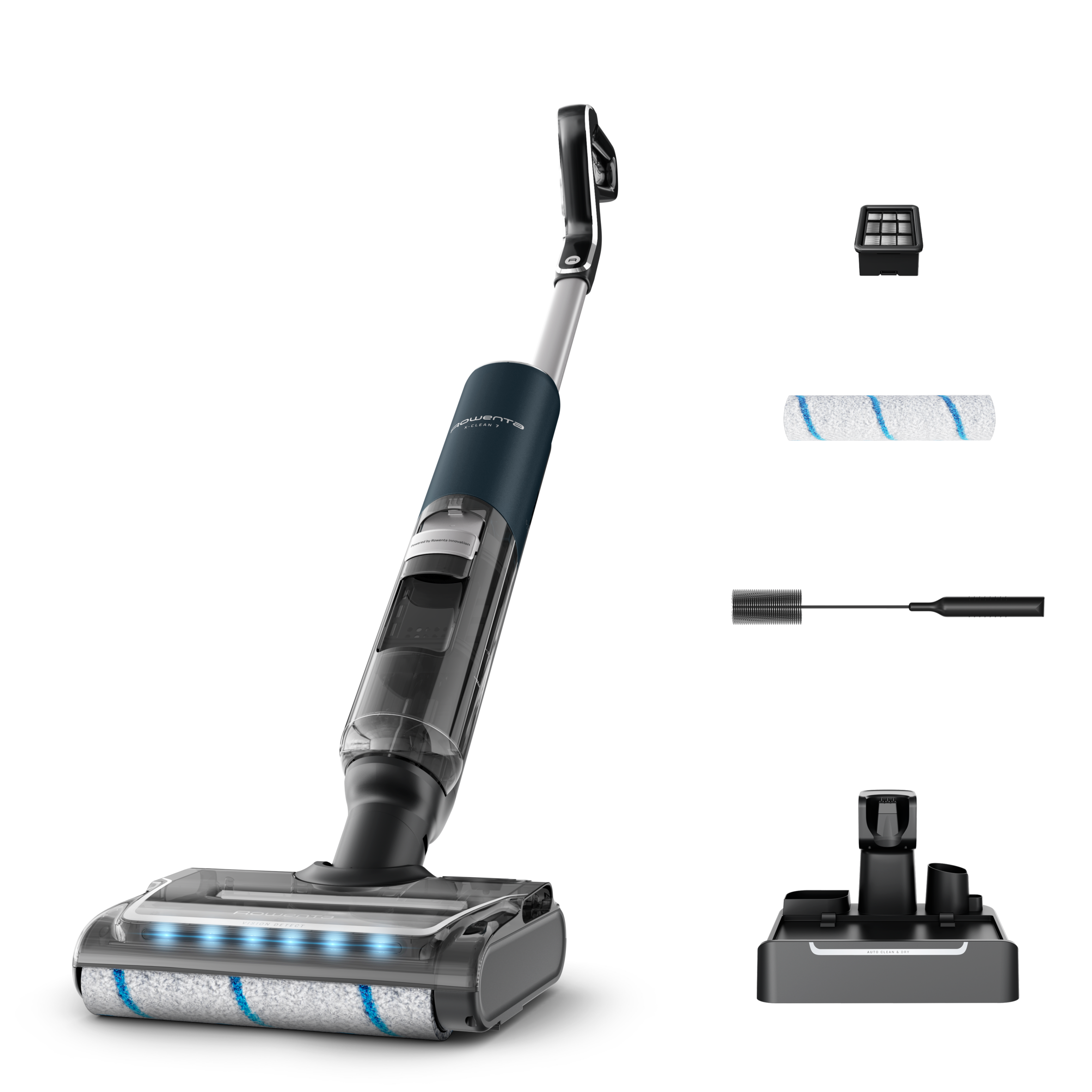X-Clean 7, Aspirateur laveur sans fil, Longue autonomie, Nettoyage et séchage automatique