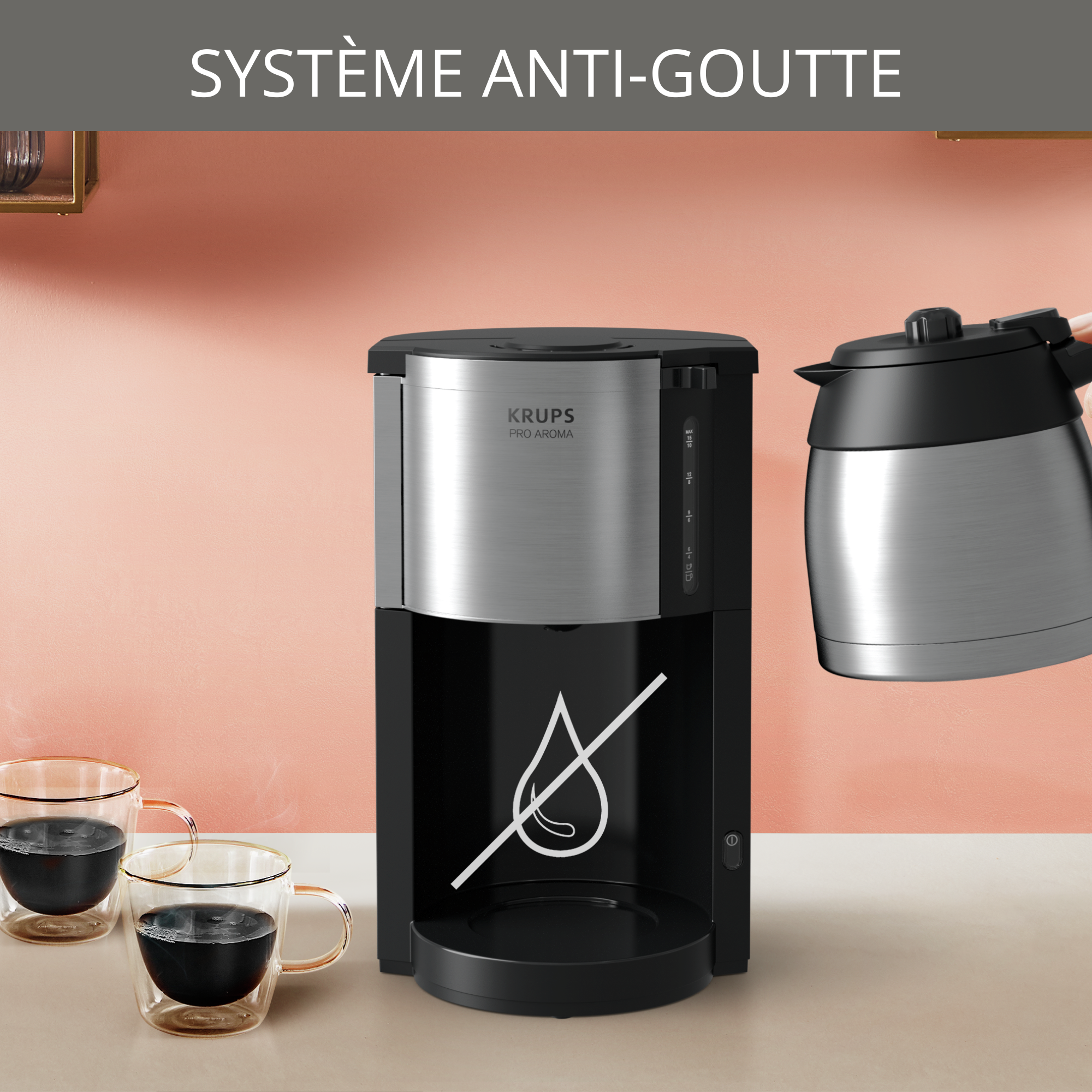 PRO AROMA ISOTHERME NOIR INOX