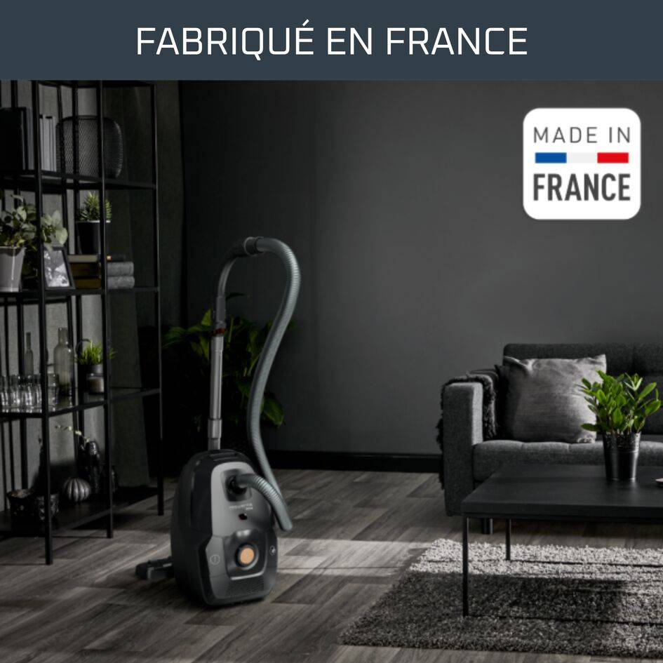 G-Force Silence, Aspirateur Avec Sac, Silencieux, Filtration niveau HEPA