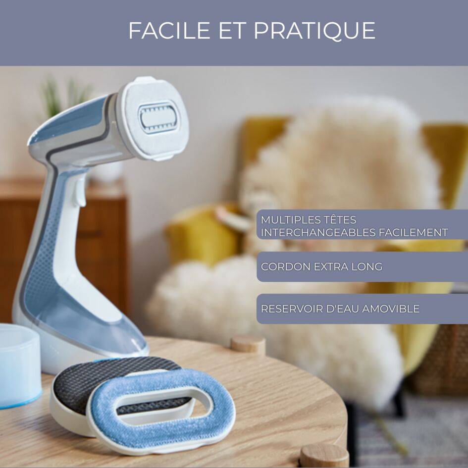 Pure Tex 1700 W Blanc et Bleu