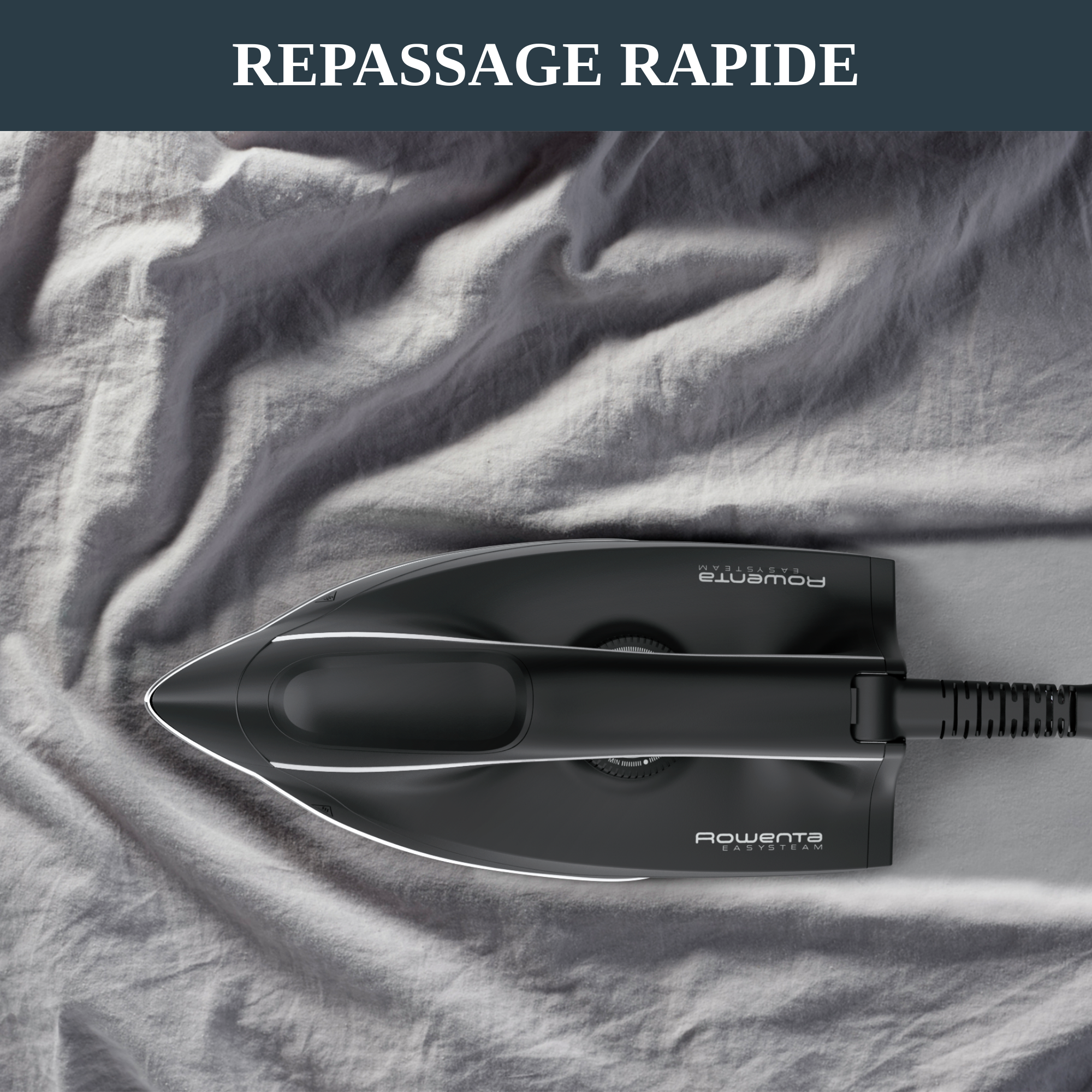 EASY STEAM 2400 W Bleue et Noir