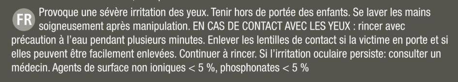 Nettoyant liquide pour système cappuccino XS900010