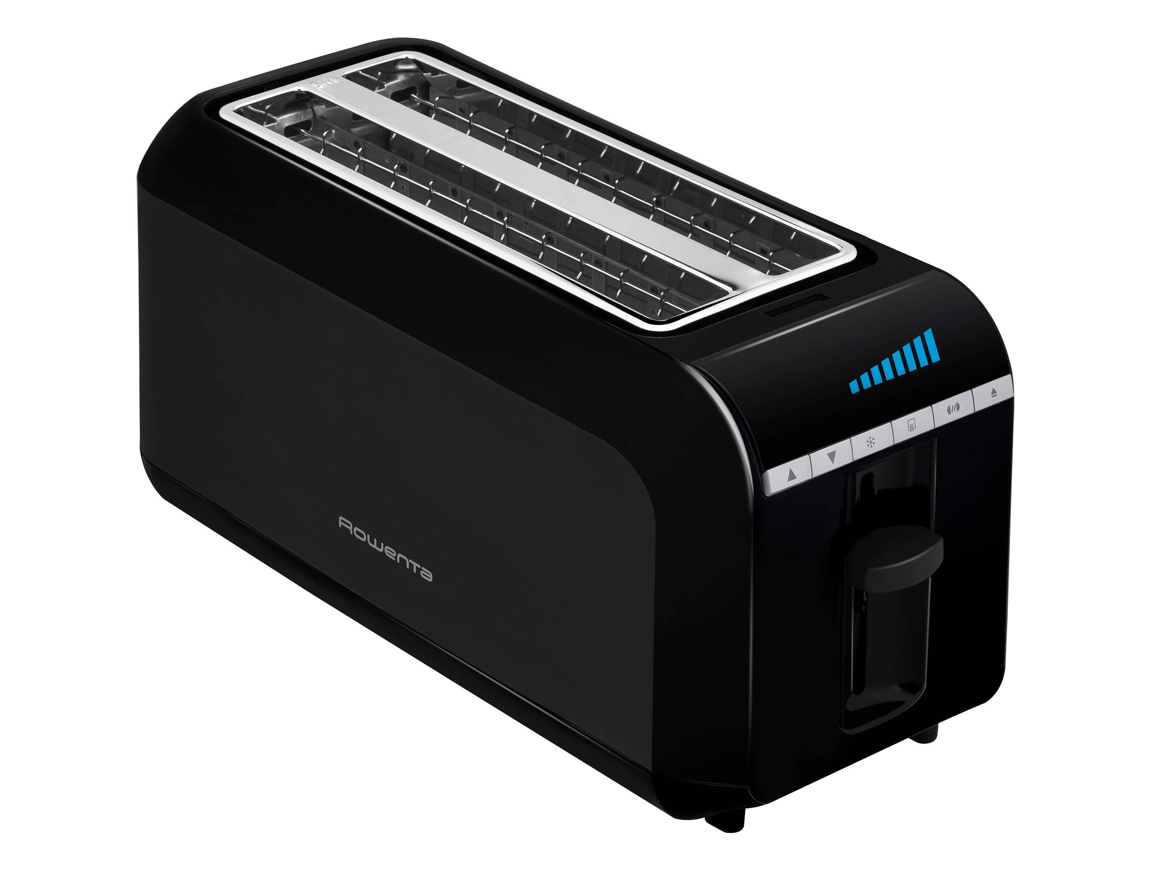 GRILLE PAIN 2 LONGUES FENTES NOIR