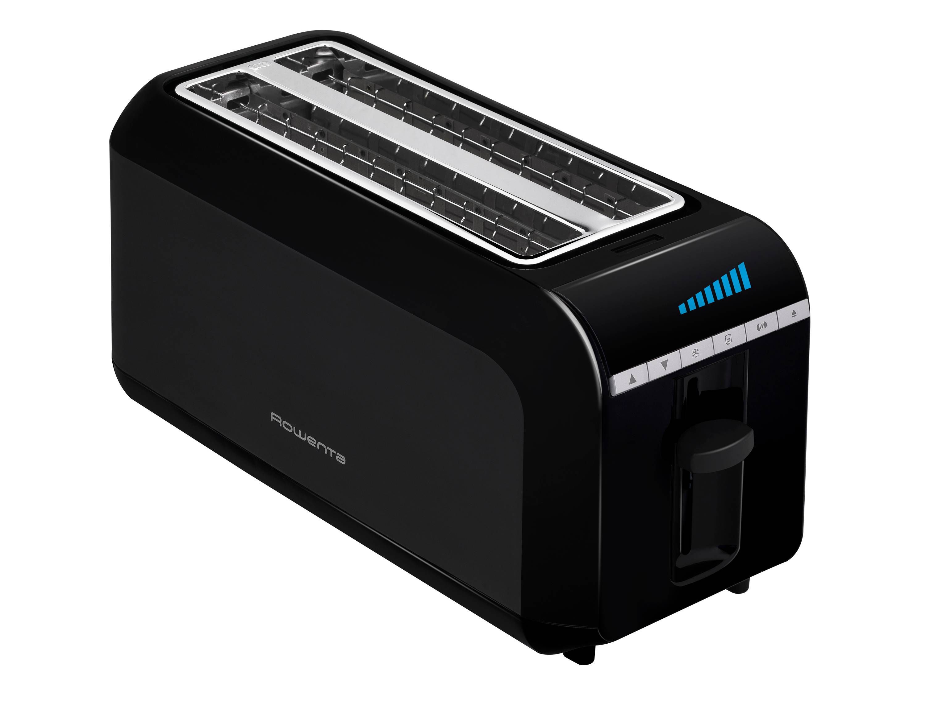 GRILLE PAIN 2 LONGUES FENTES NOIR