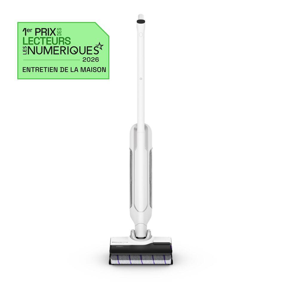 X-Clean 10 Aspirateur laveur sans fil, Longue autonomie, Nettoyage et séchage automatique
