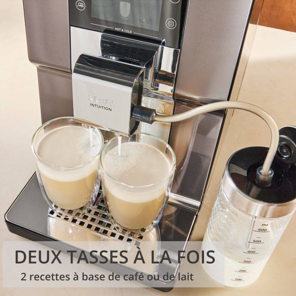 Intuition Experience Hot&Cold, Machine espresso automatique, 36&nbsp;recettes
