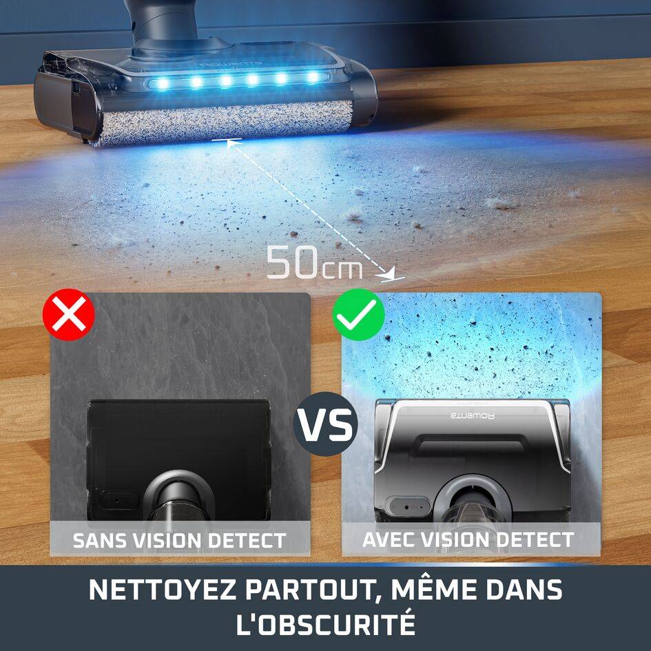 X-Clean 7 Pro, Aspirateur laveur sans fil, Nettoyage 2-en-1 puissant