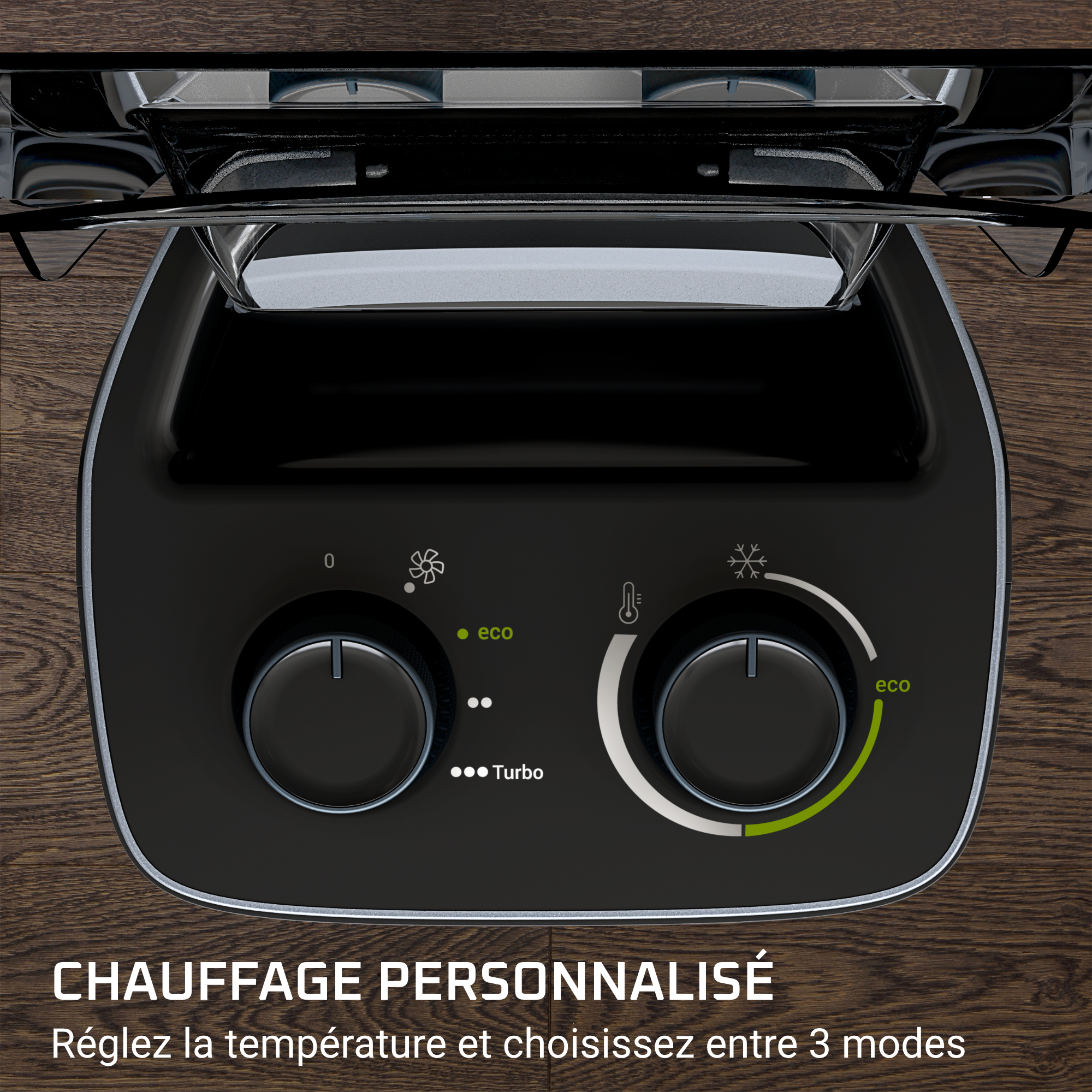 Intense Comfort Aqua, Radiateur d'appoint pour salle de bains, Silencieux, 2400&nbsp;W