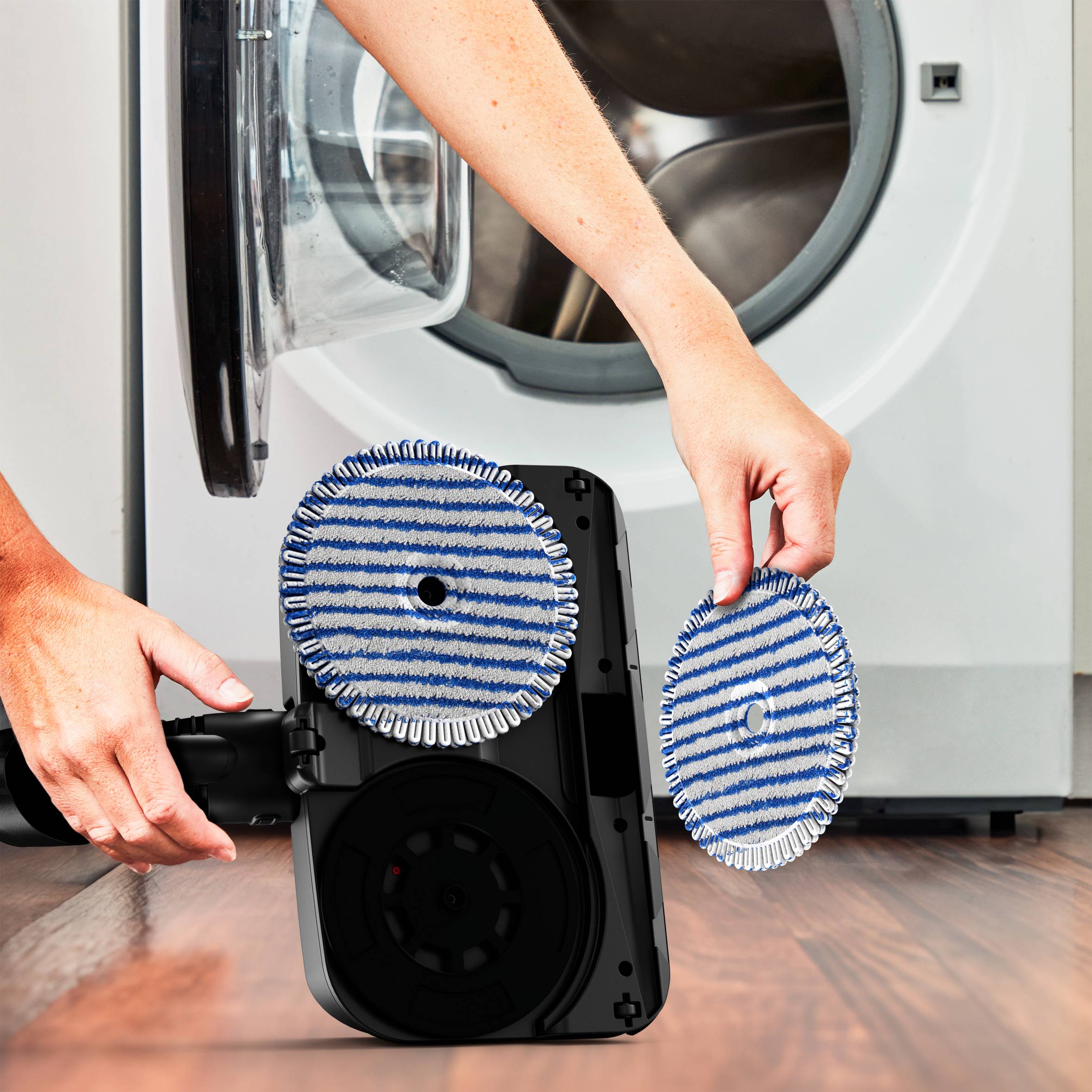 Lingettes microfibres x4 ZR009503 pour tête Aerospin