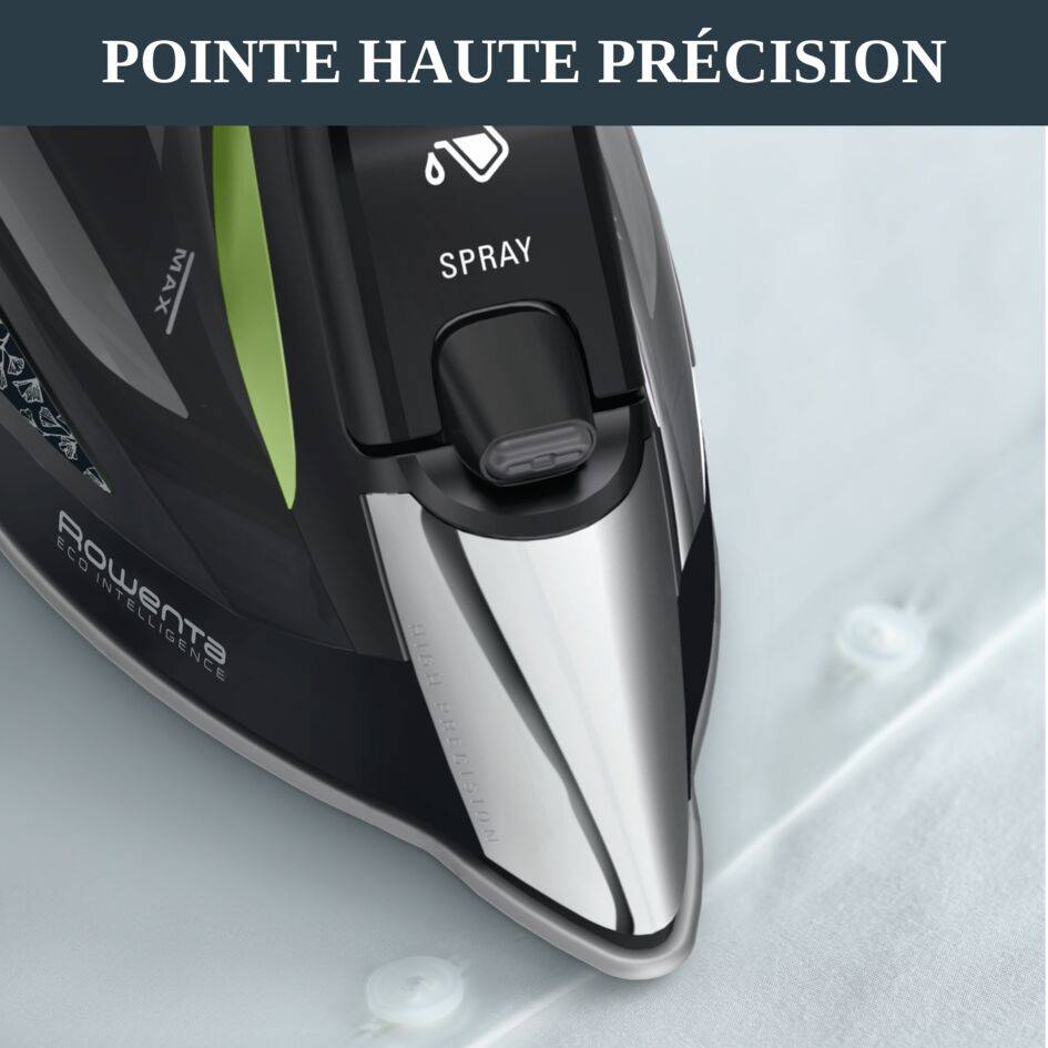 FER A REPASSER ECO INTELLIGENCE 2500 W Vert et Noir   