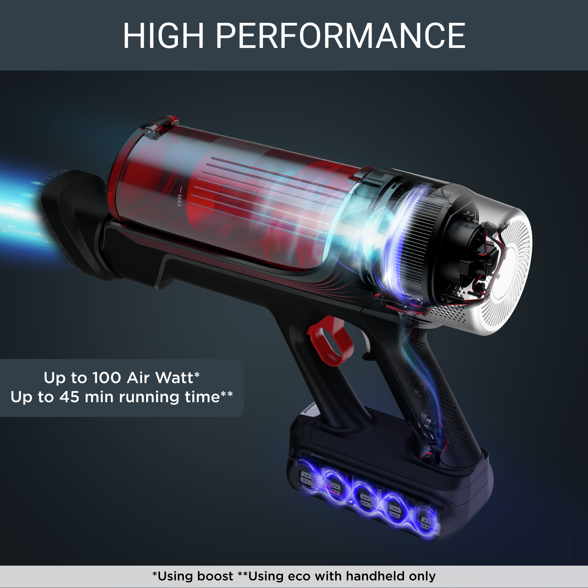 XForce Flex 9.60 Cordless Vacuum Cleaner, Animal Care Model