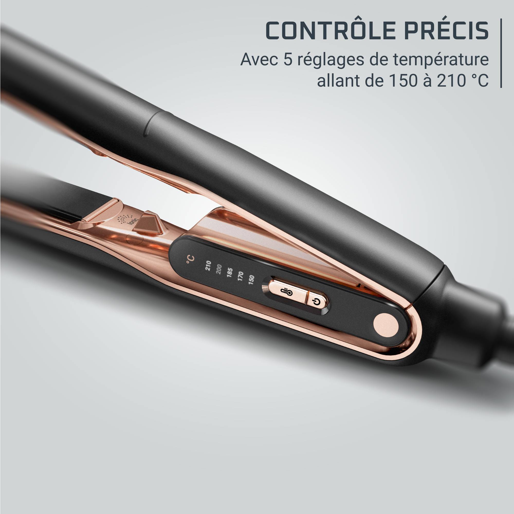 Thermo Care, Lisseur, Efficace en un seul passage, Cheveux protégés, Calor