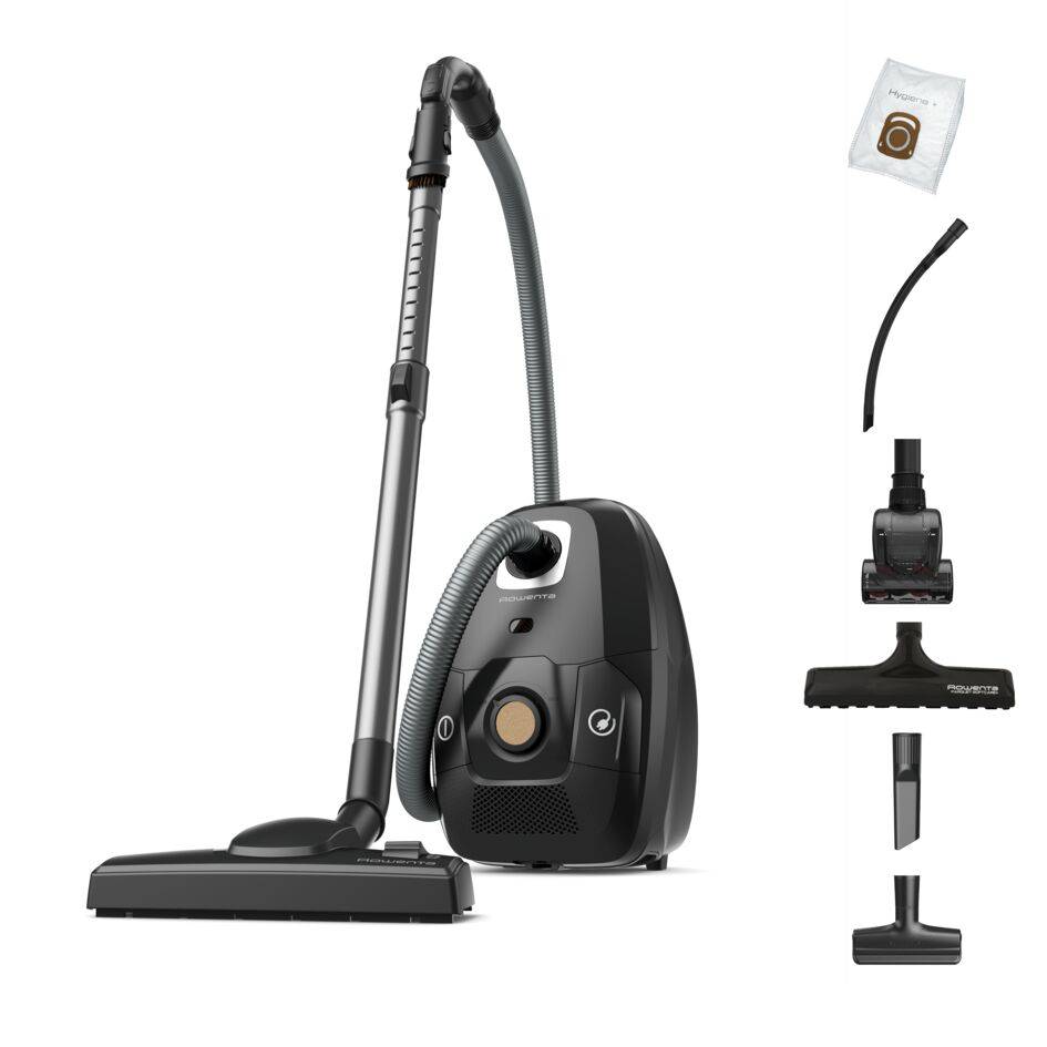 Green Force Effitech®, Aspirateur avec sac, 64&nbsp;dB(A), Puissant, Eco-Conçu