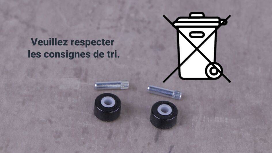 Recycler les roulettes - RH 99 et Rh98