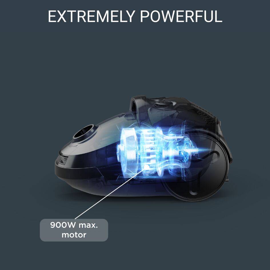 Compact Power Parquet, Aspirateur avec sac, 750W, 3L