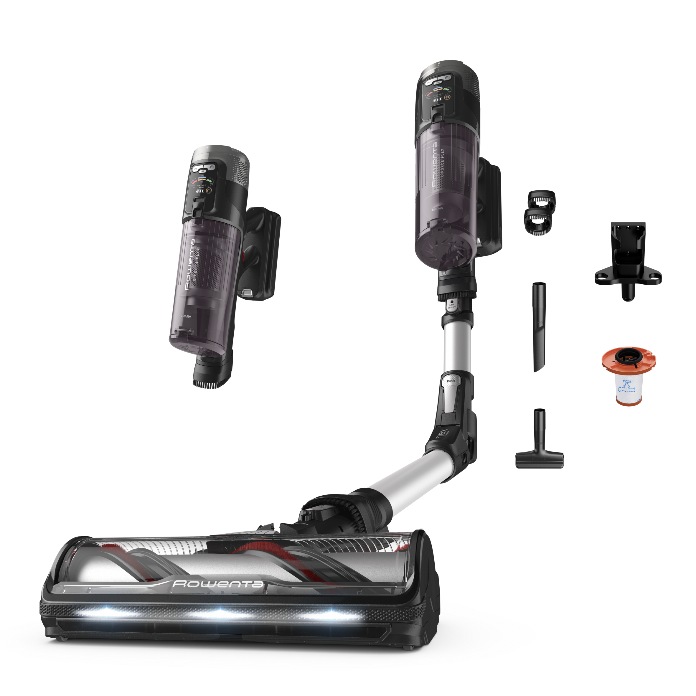 X-Force Flex&nbsp;13.60, Aspirateur balai sans fil, 150&nbsp;AW, 60&nbsp;min, Modèle Allergie 