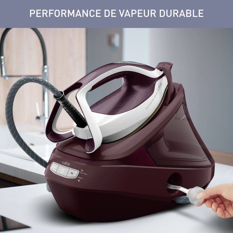 Pro express ultimate, 7,9 bars, Débit vapeur 170g/min, Pressing 600g/min - RECONDITIONNÉ