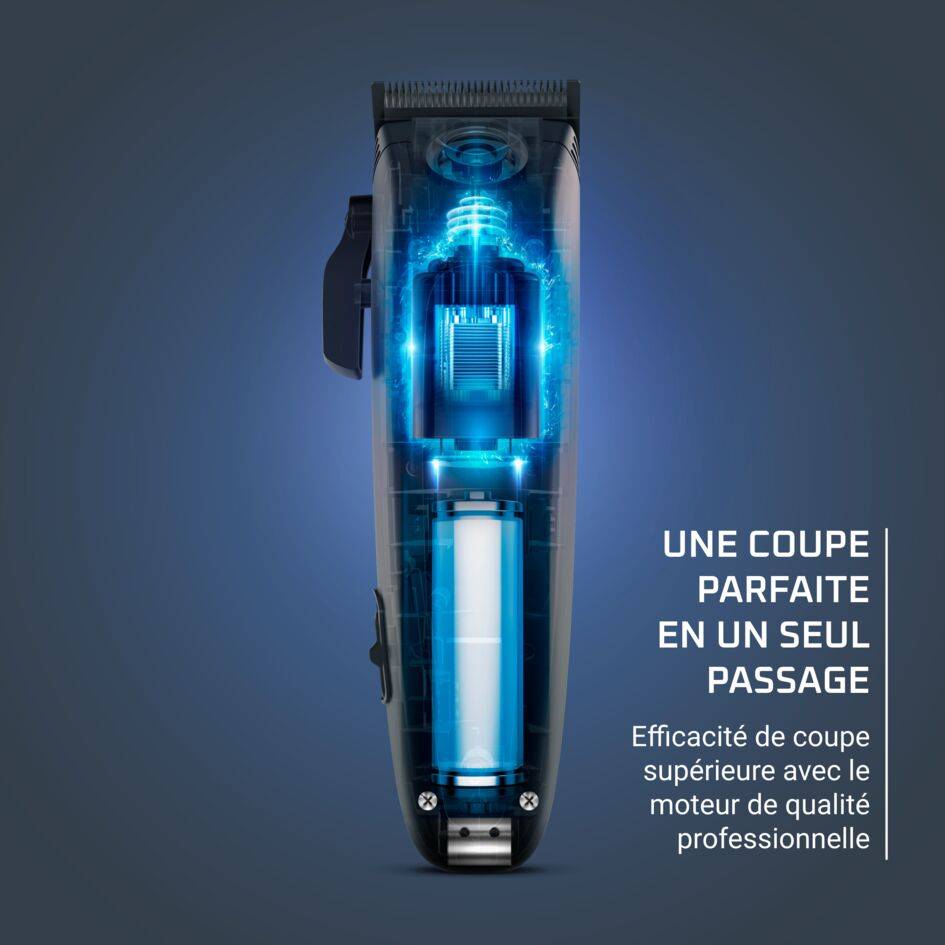 Barber Experience, Tondeuse coupe homme pour cheveux et barbe inspirée des barbiers