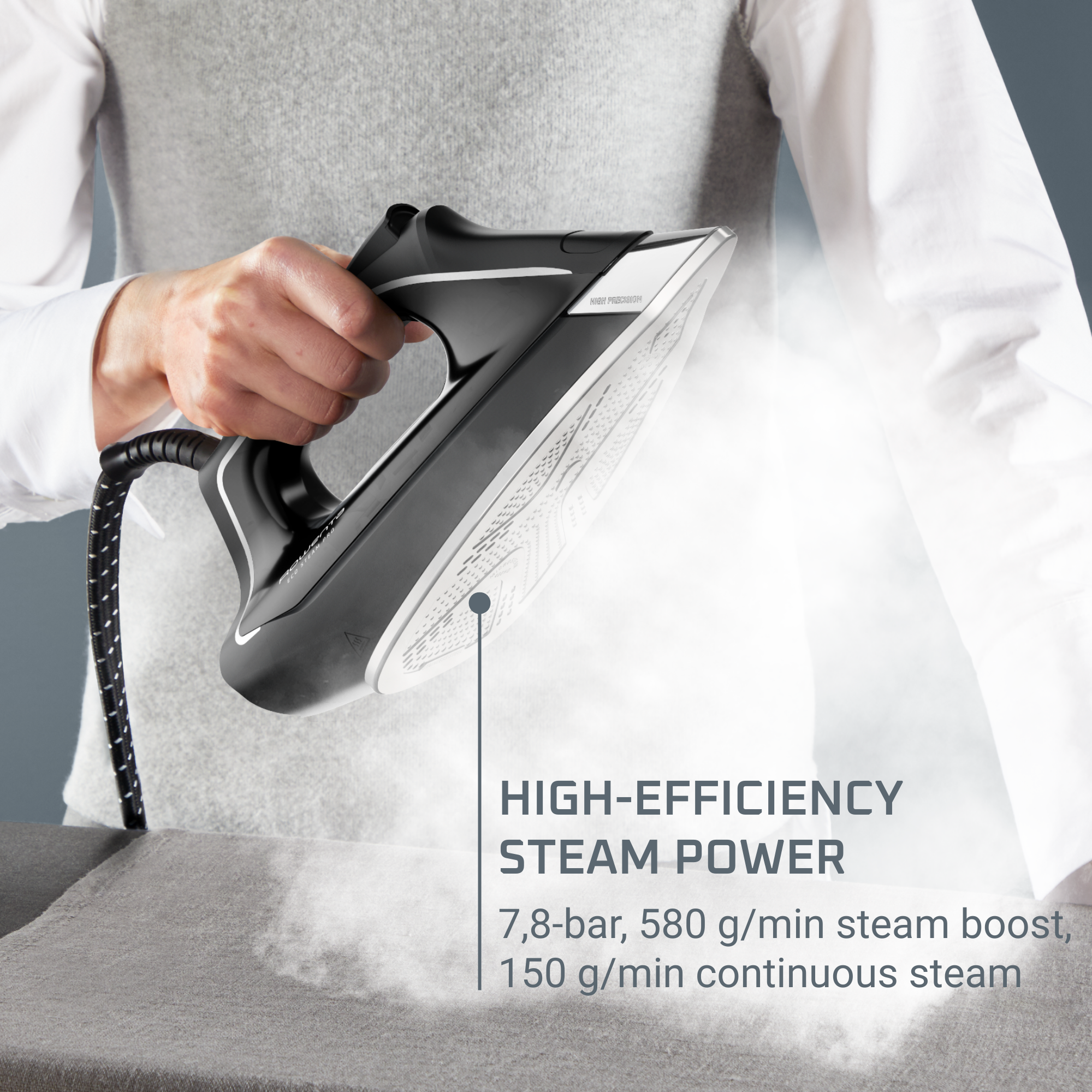 Centrale vapeur Eco Steam Pro 7,8 bars 150g/min pressing 580 g/min