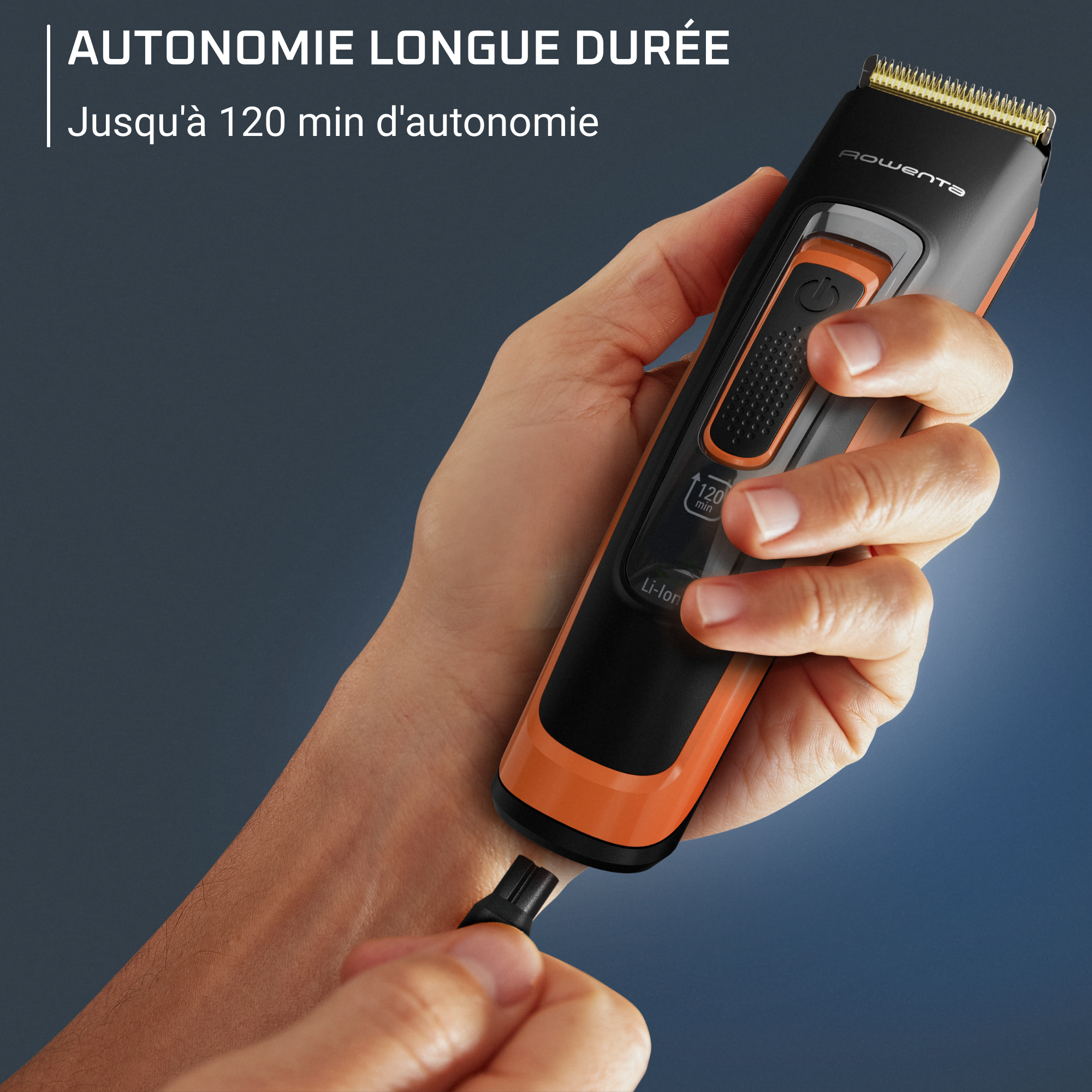 Advancer, Tondeuse à cheveux , 120 minutes d'autonomie, Charge rapide