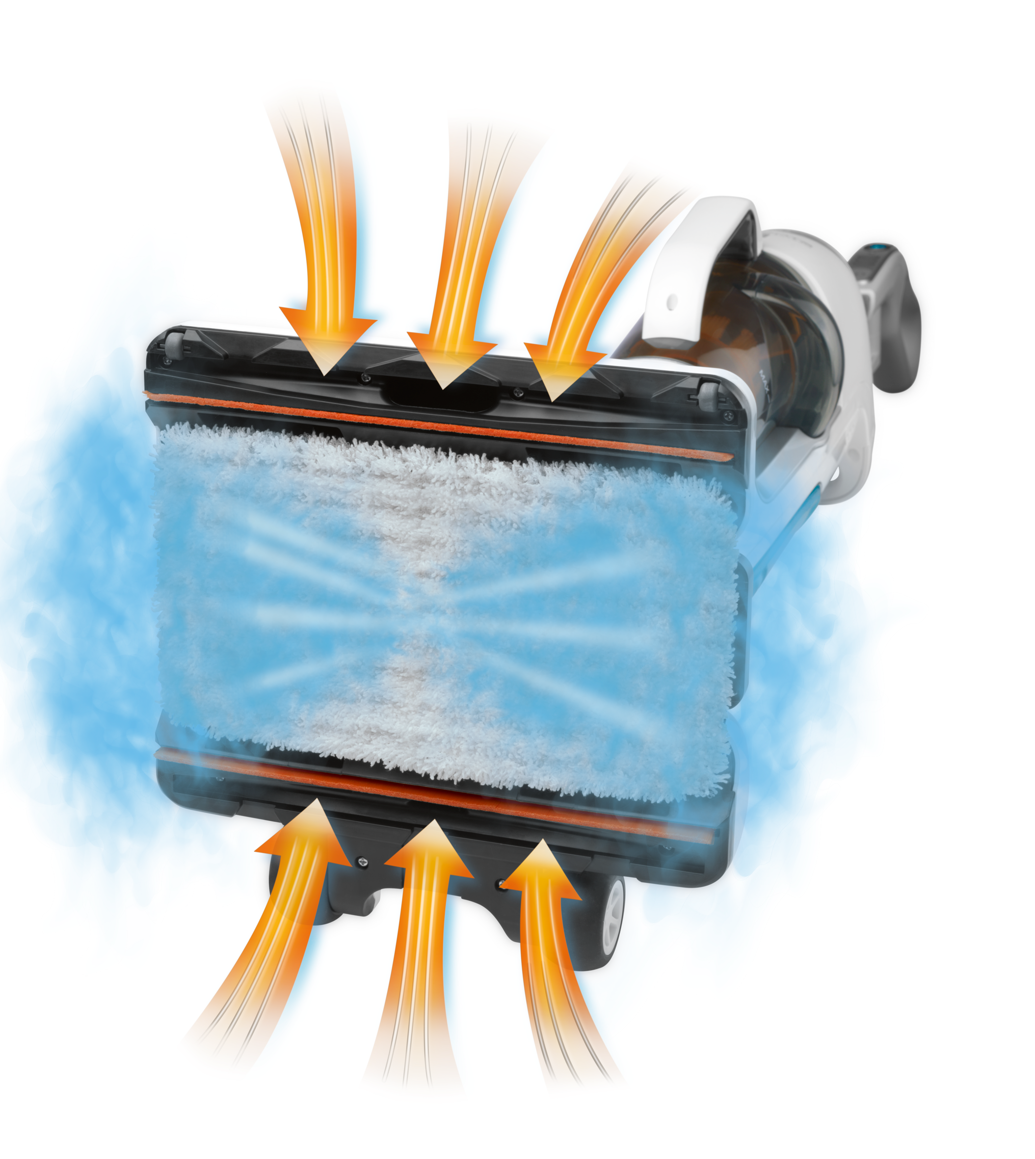 CLEAN & STEAM ALL FLOORS