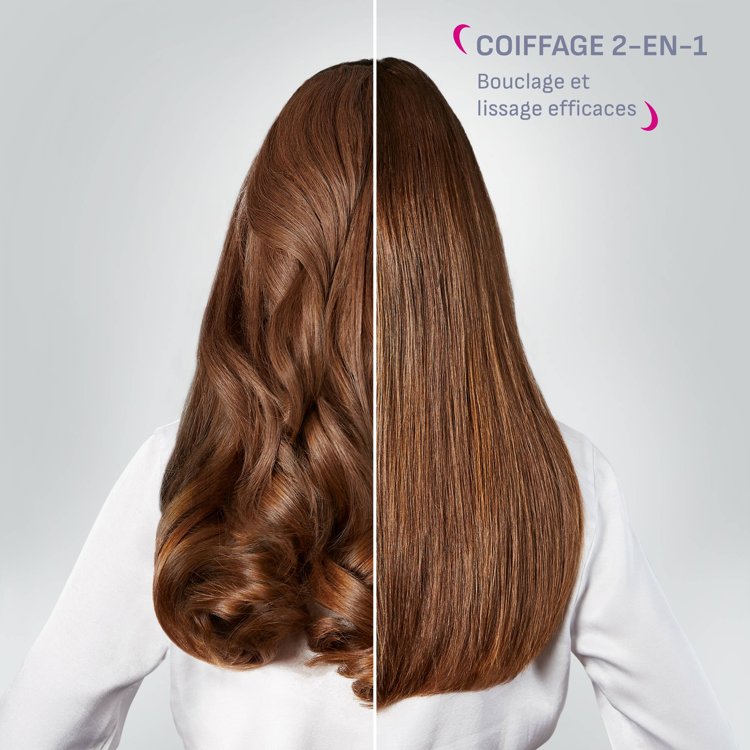 Thermostyle, Lisseur, Lissage et boucles, Coiffure Longue Tenue, Brillance, Calor