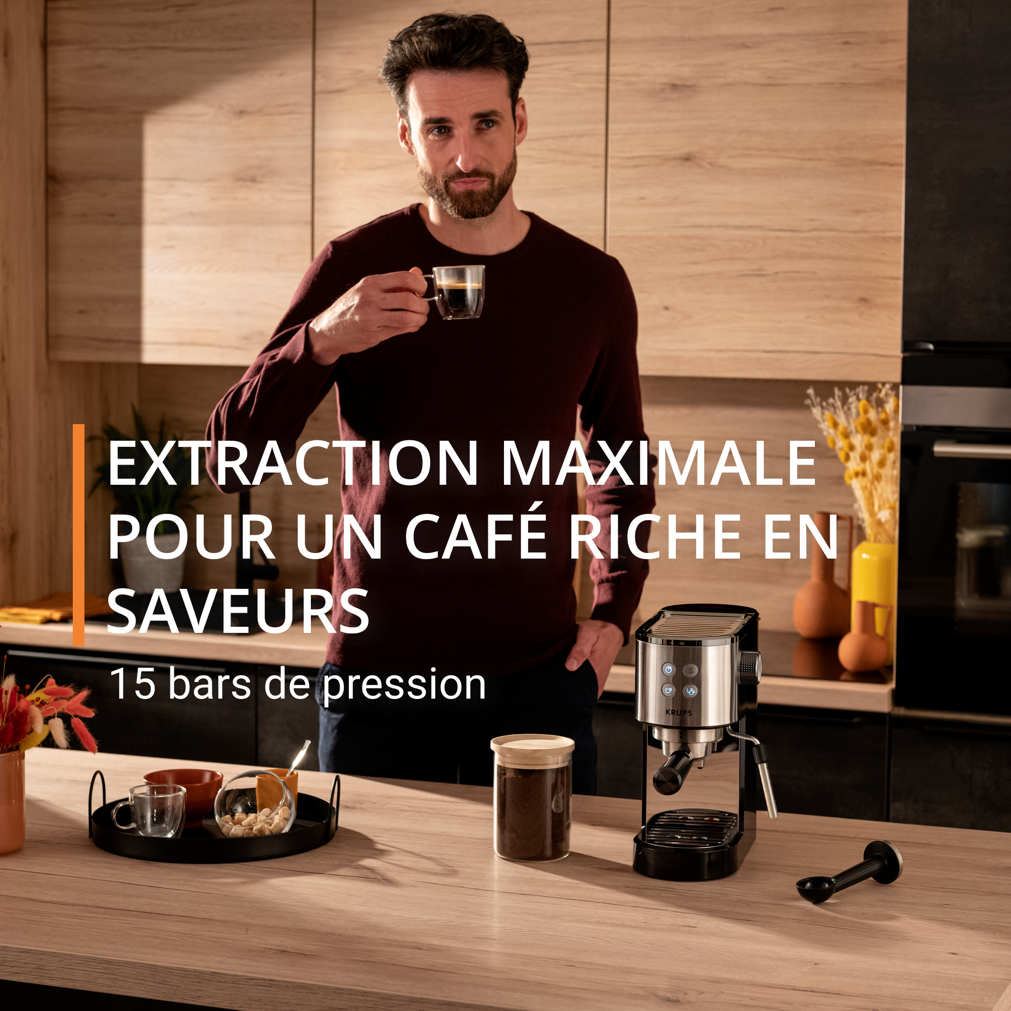 Cafetière expresso manuelle Virtuoso Essential